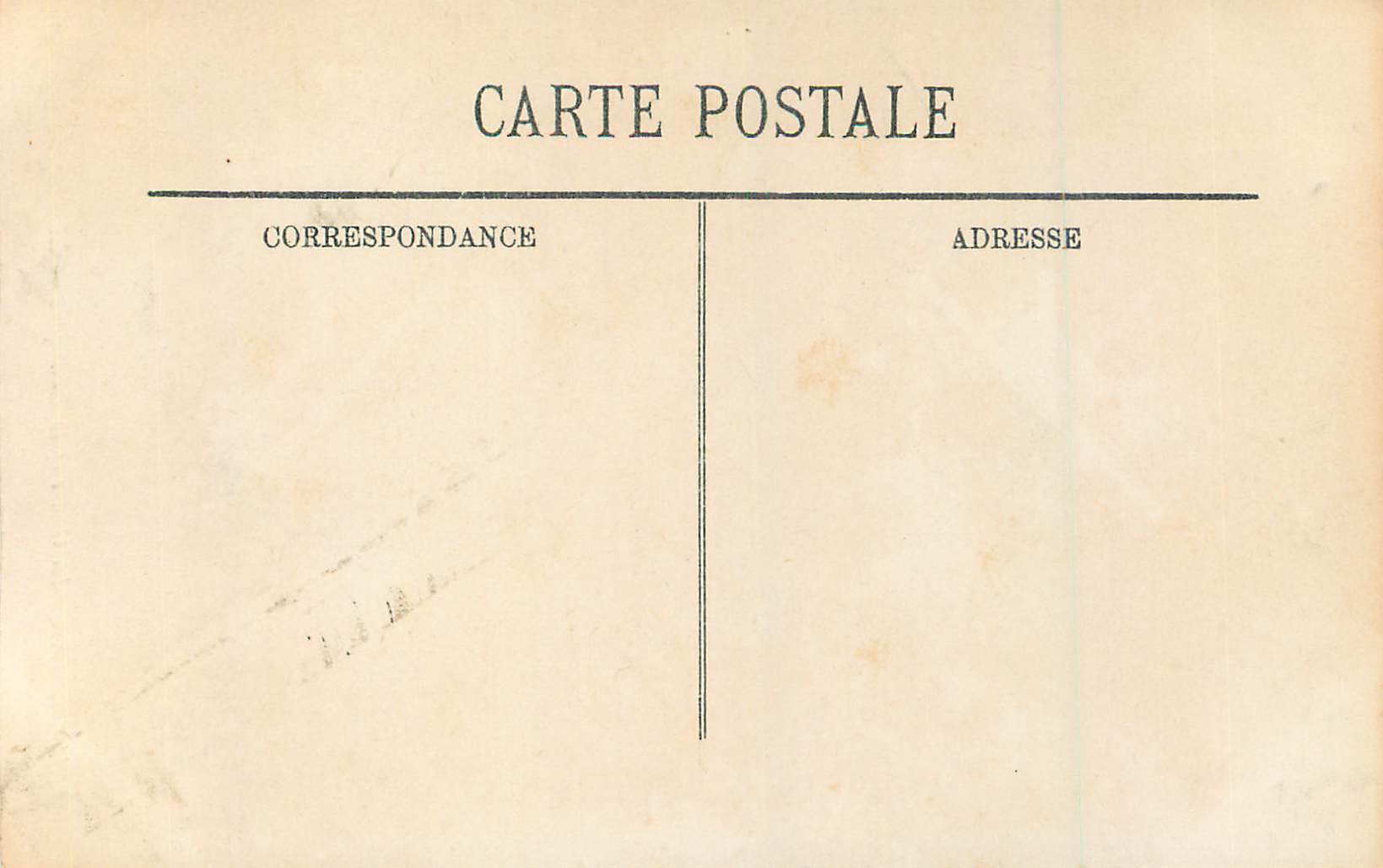 CPA Lourdes La Grotte et la Basilique — Verso