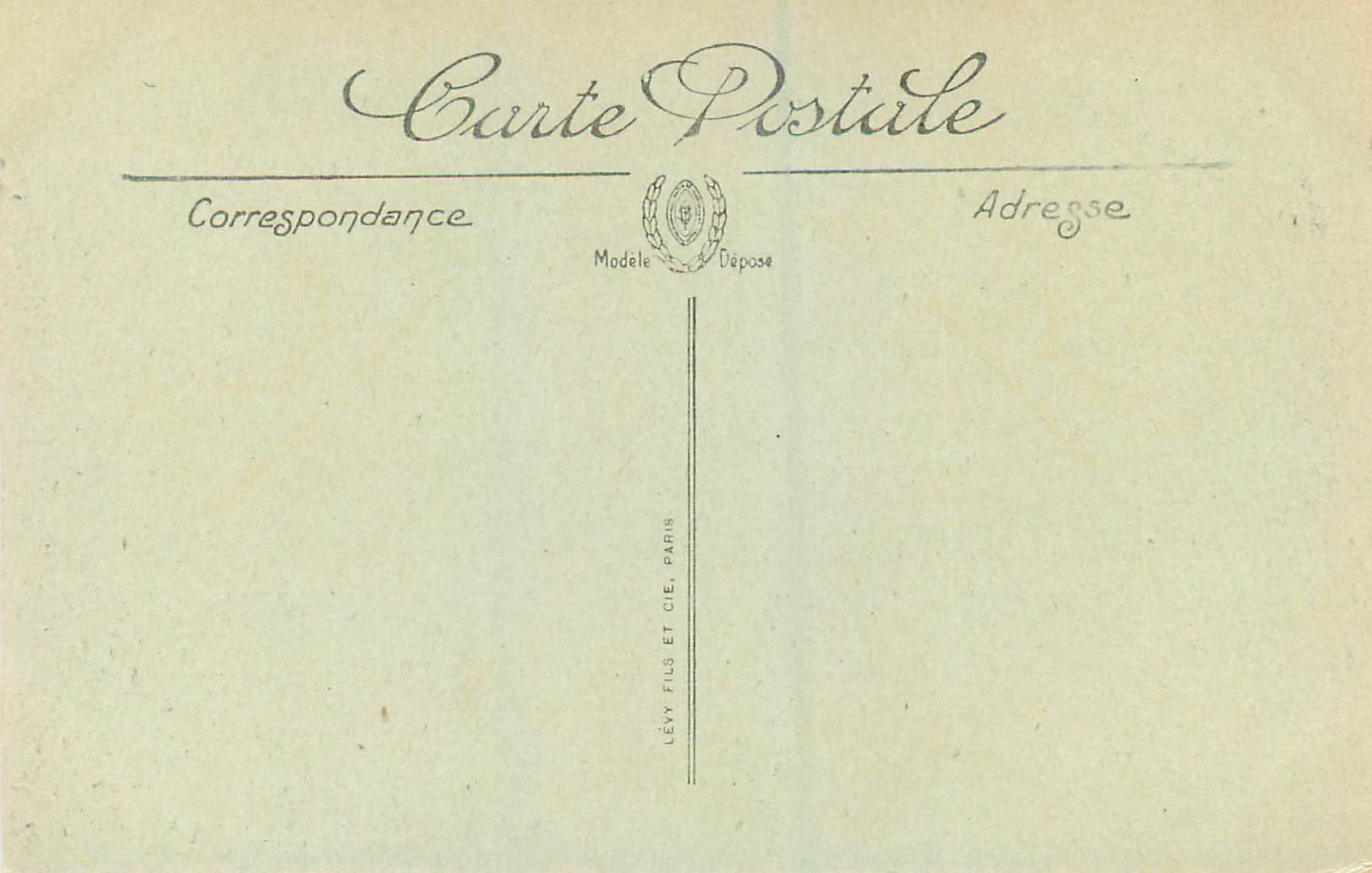 CPA Lourdes Vue Generale — Verso