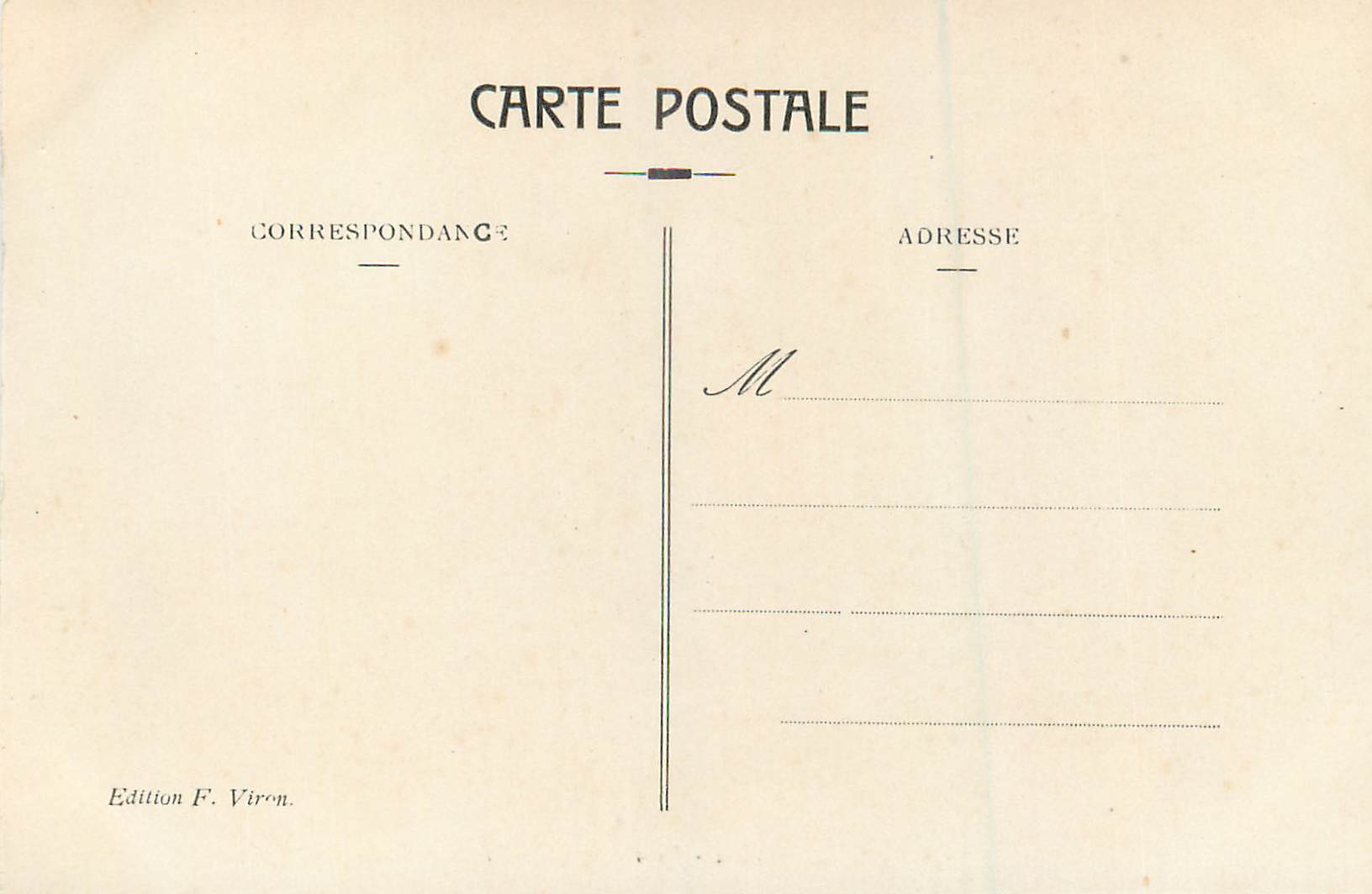 CPA Lourdes Huitieme Station Jesus Console les Filles de Jerusalem — Verso