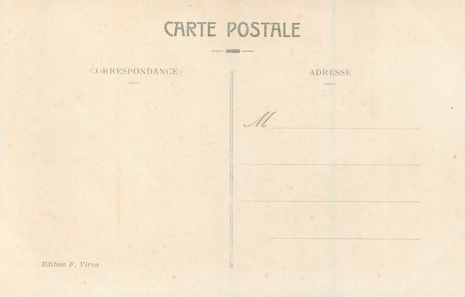 CPA Lourdes Treizieme Station du Calvaire Jesus et Descendu de la Croix — Verso