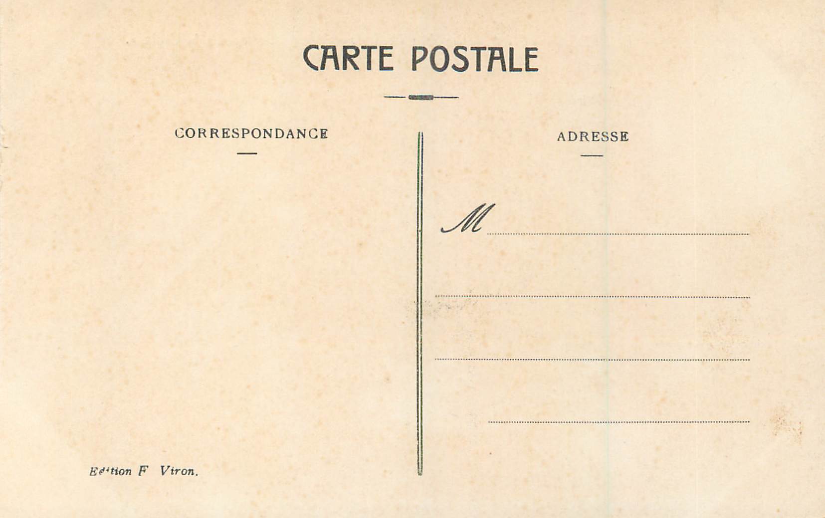 CPA Lourdes XIeme Station du Calvaire Jesus est Attache a la Croix — Verso