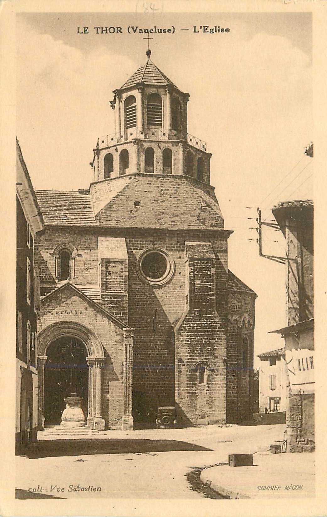 CPA Le Thor (Vaucluse) L'Eglise