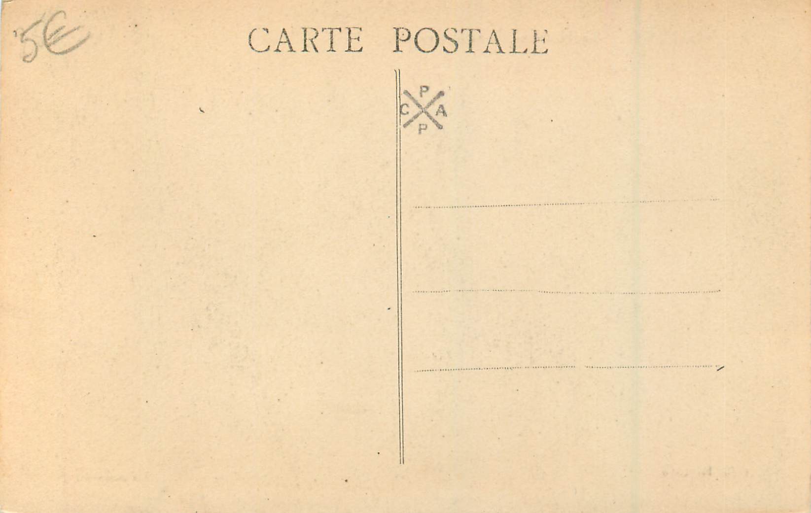 CPA Valence Le Nouveu Pont et Crussol — Rückseite