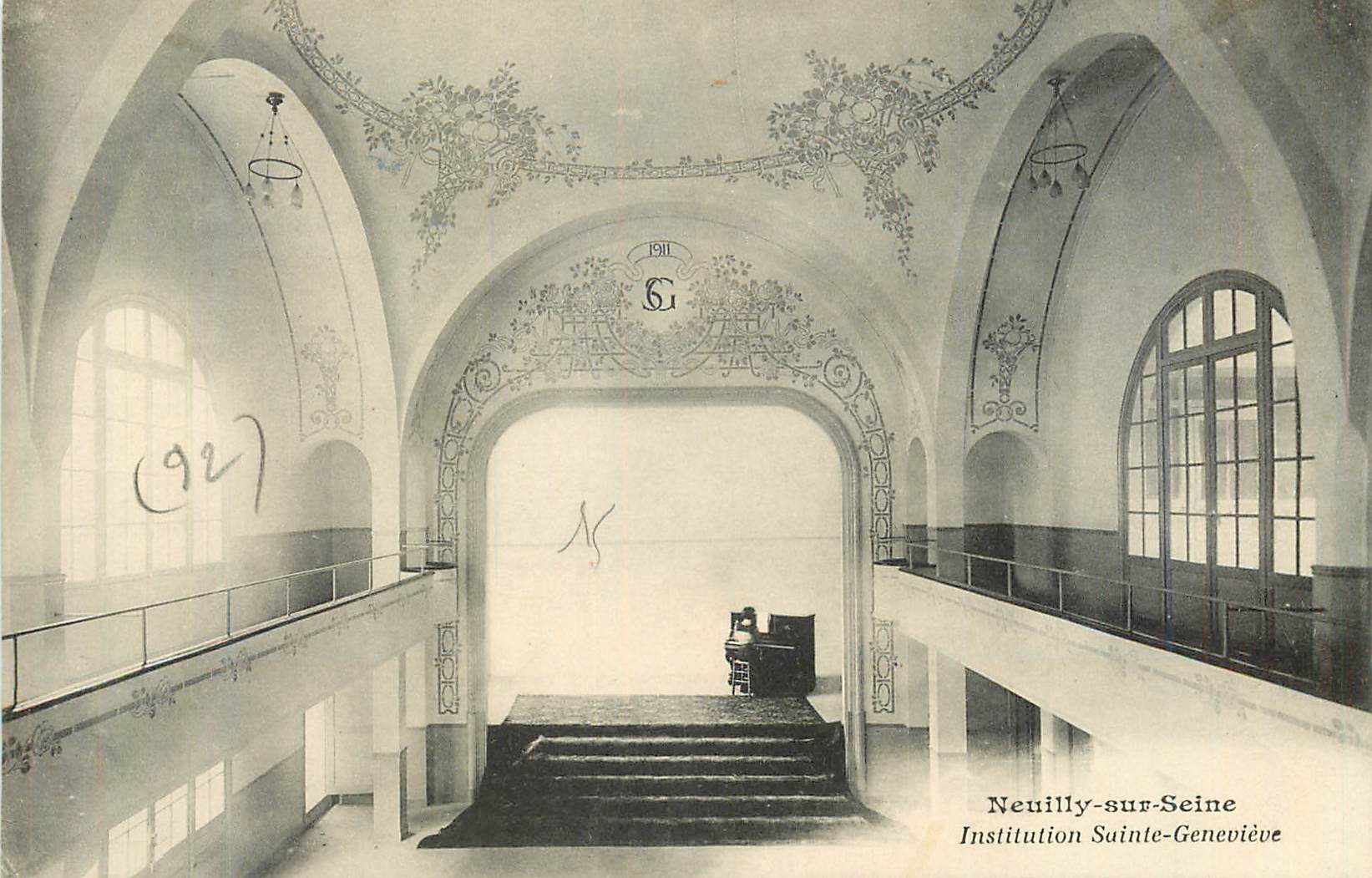 CPA Neuilly sur Seine Institution Sainte Genevieve
