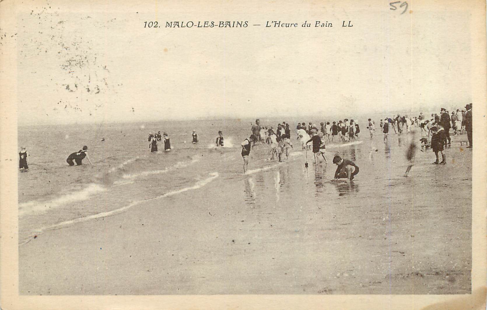 Malo-les-Bains — L'Heure du Bain — LL