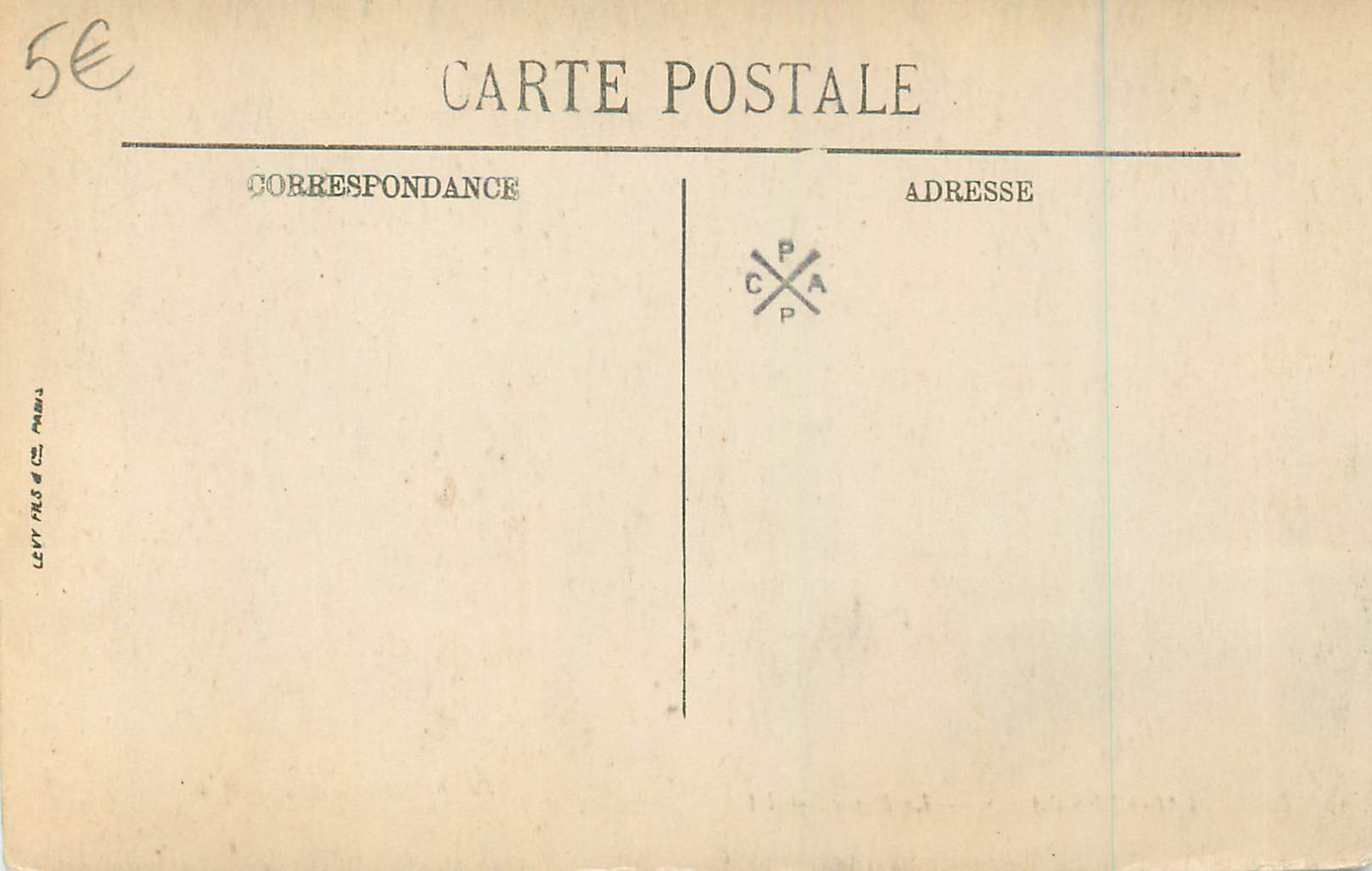 Malo-les-Bains — La Digue — LL — Rückseite