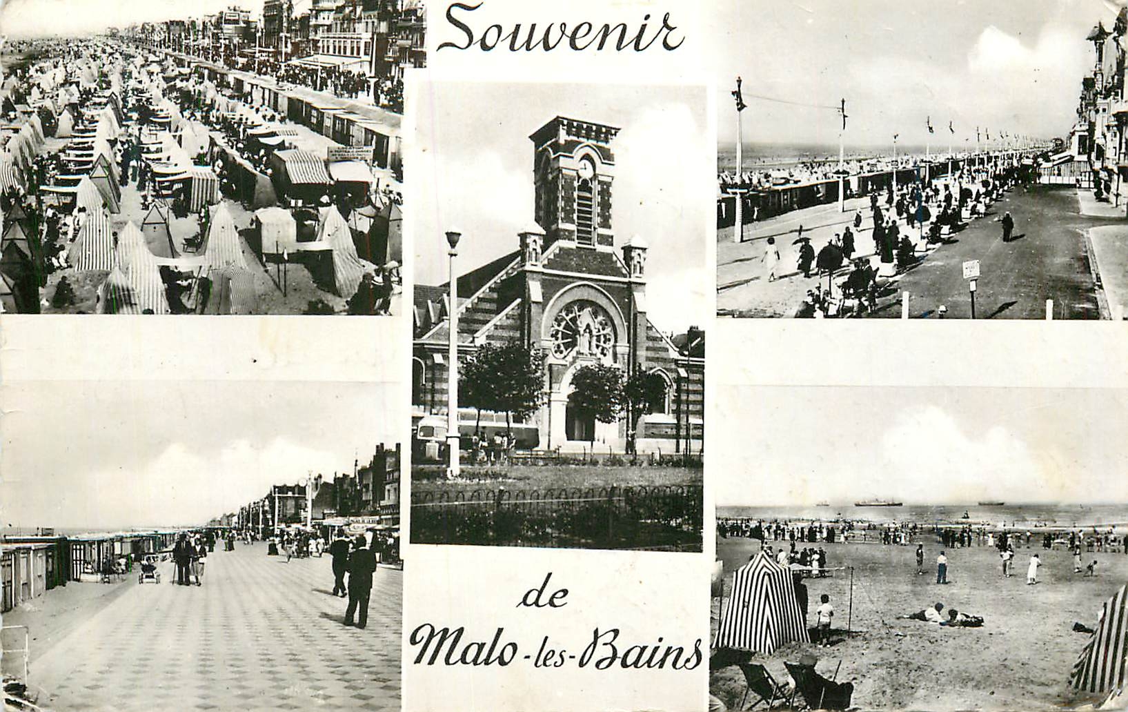CPM Souvenir de Malo Les Bains