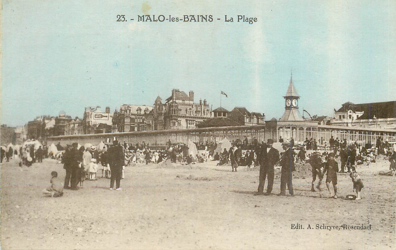 CPA Malo les Bains La La Plage