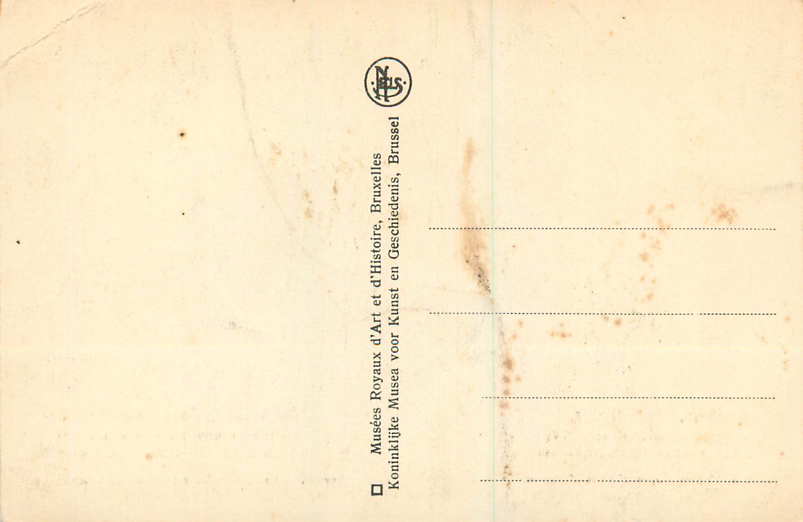 Canthare signé Douris — Terre cuite début Ve s. avant J.-C. — Musées Royaux d'Art et d'Histoire, Bruxelles, n° V. 25 — Achterkant