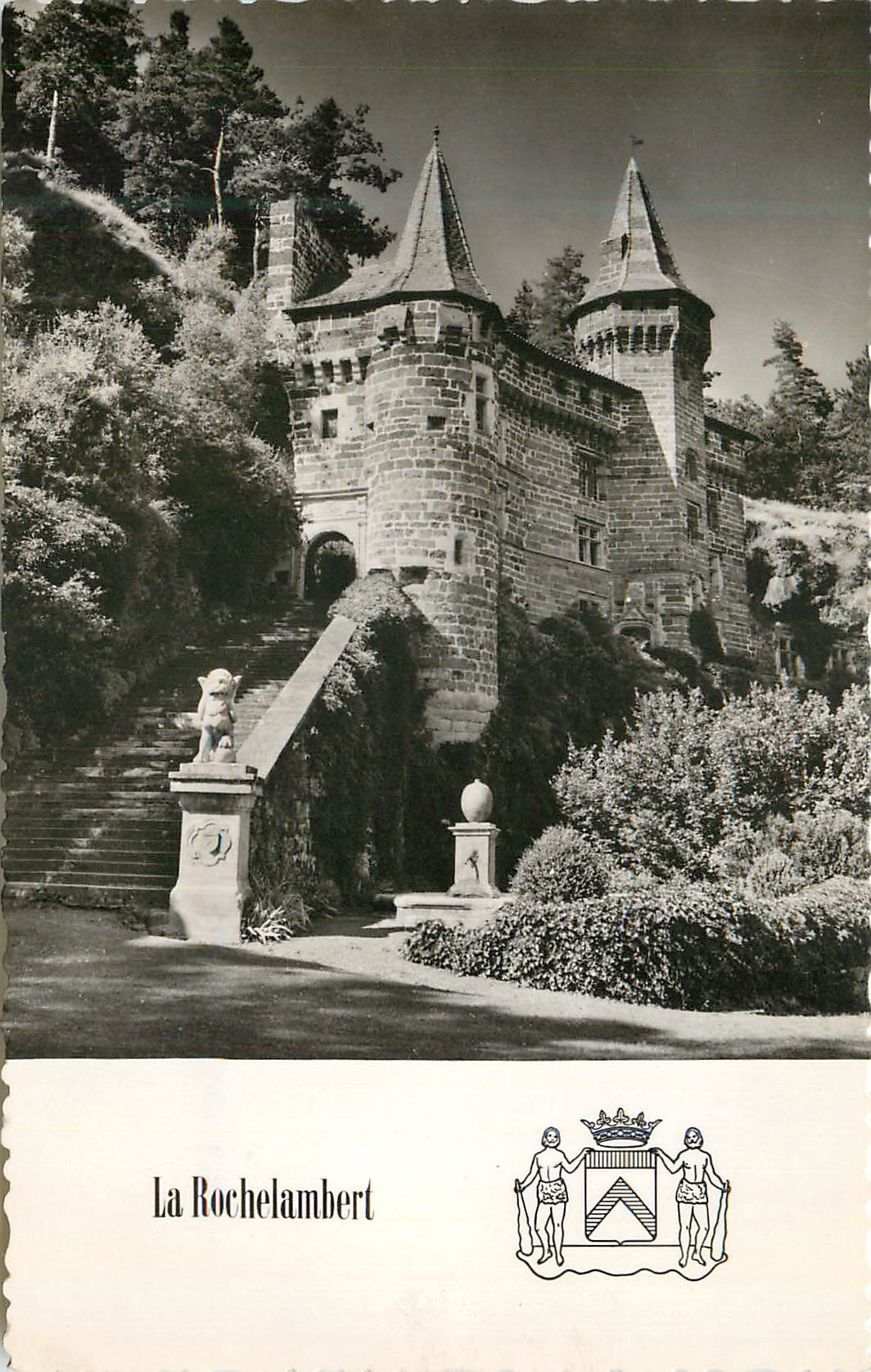 CPM Chateau de la Rochelambert (Hte Loire) Monument Historique (XVe s)