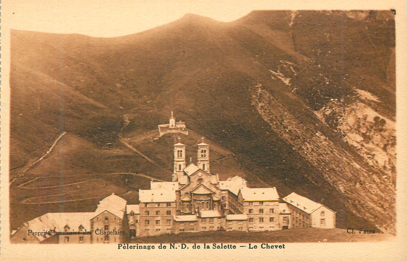 CPA Pelerinage de N D de la Salette le Chevet