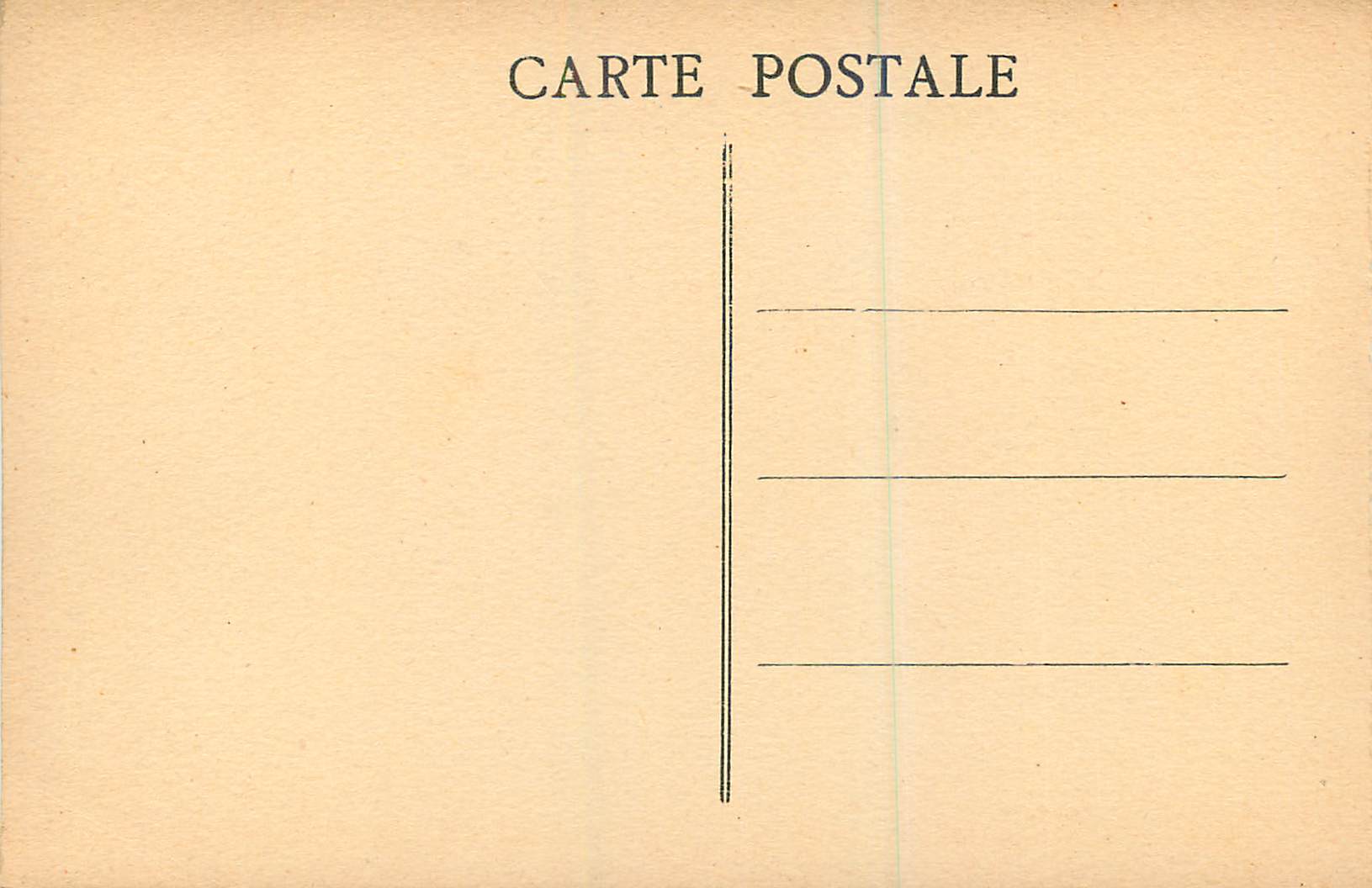 Village de la Salette — Monts Gargas et Planeau — Éditeur Pluchère — Verso