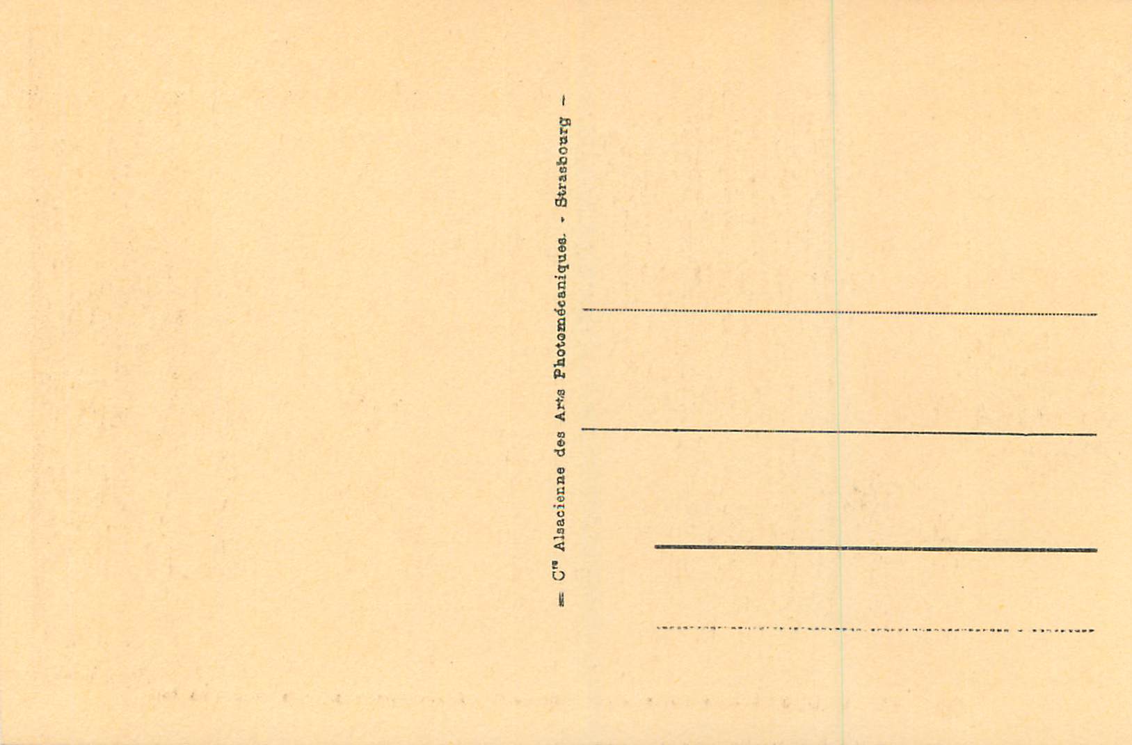 CPA Lourdes le Calvaire (VIIe station) Jesus Tombe pour la Deuxieme Fois — Verso