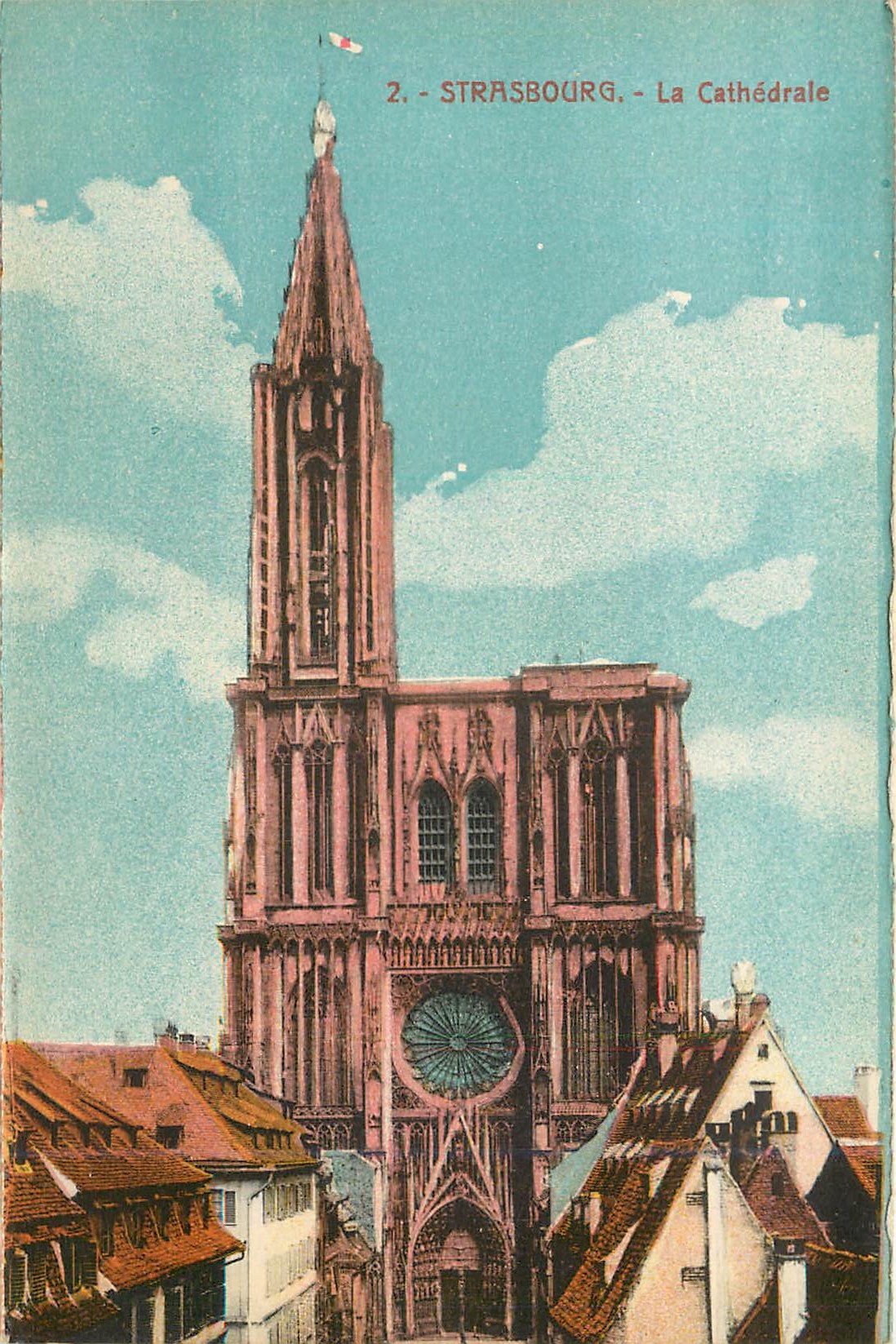 CPA Strasbourg la Cathedrale