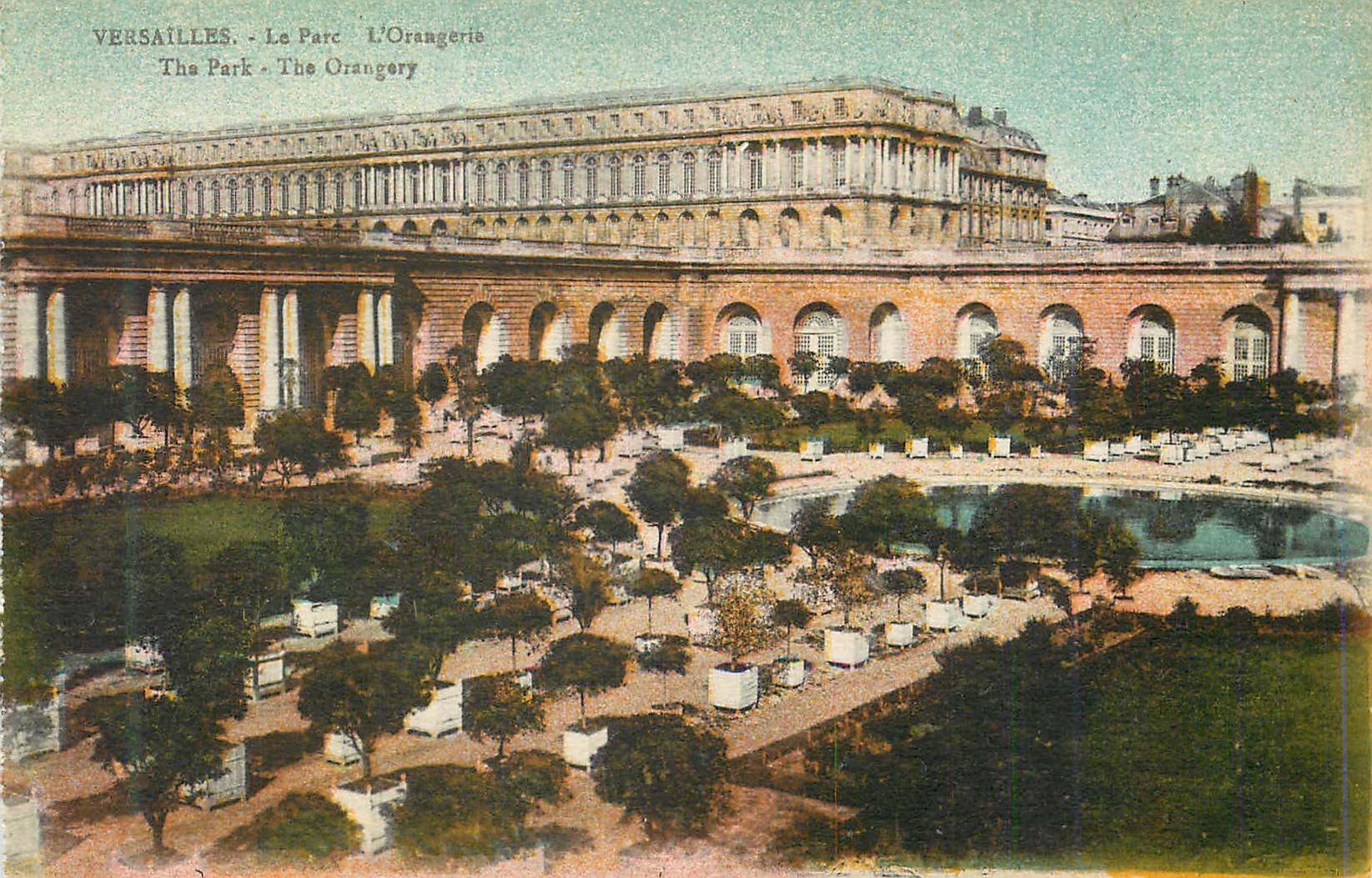 CPA Versailles le Parc l'Orangerie
