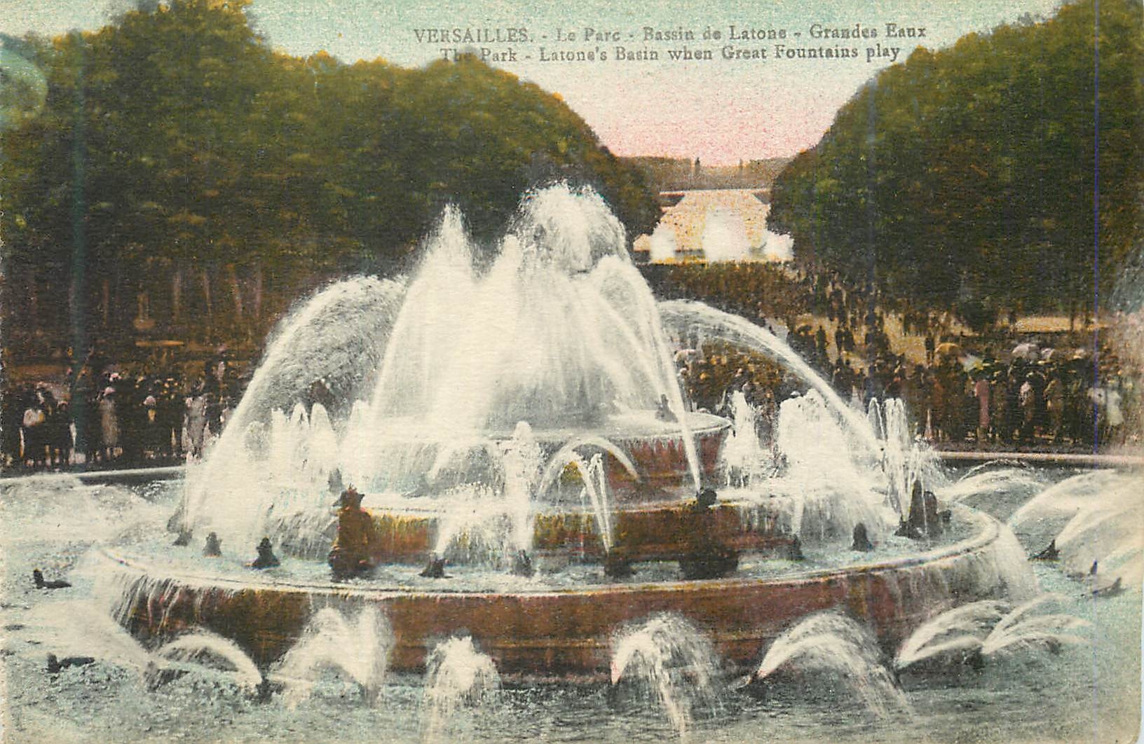 Versailles - Le Parc - Bassin de Latone - Grandes Eaux