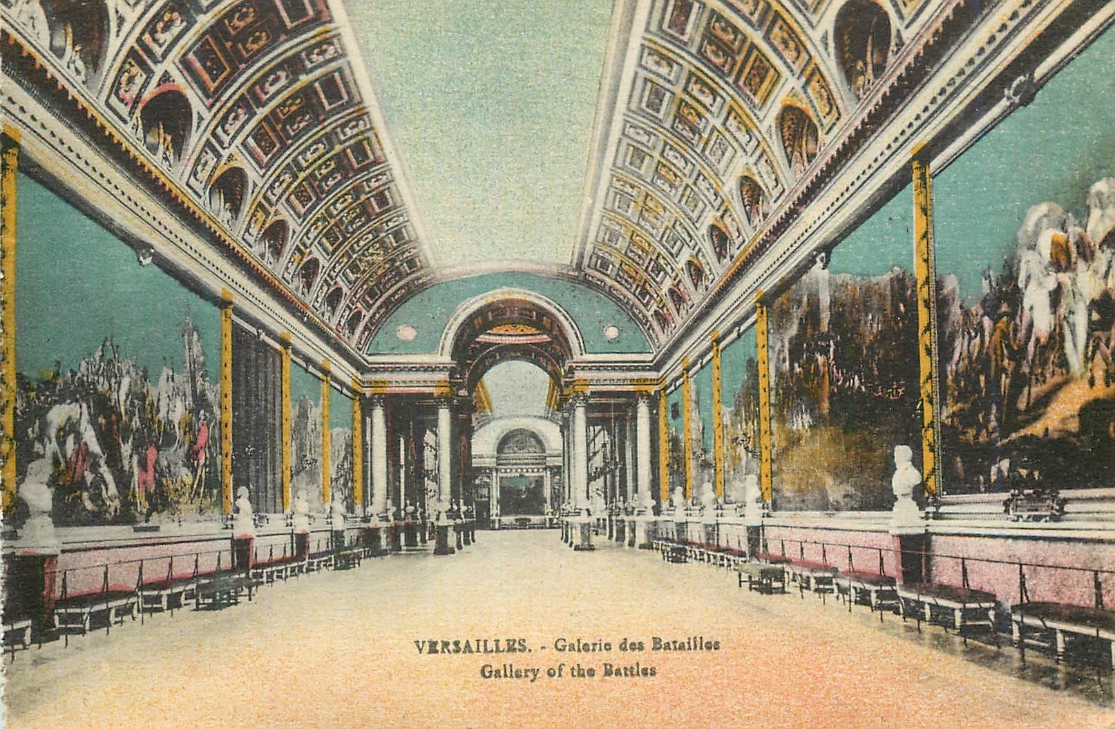 CPA Versailles Galerie des Batailles