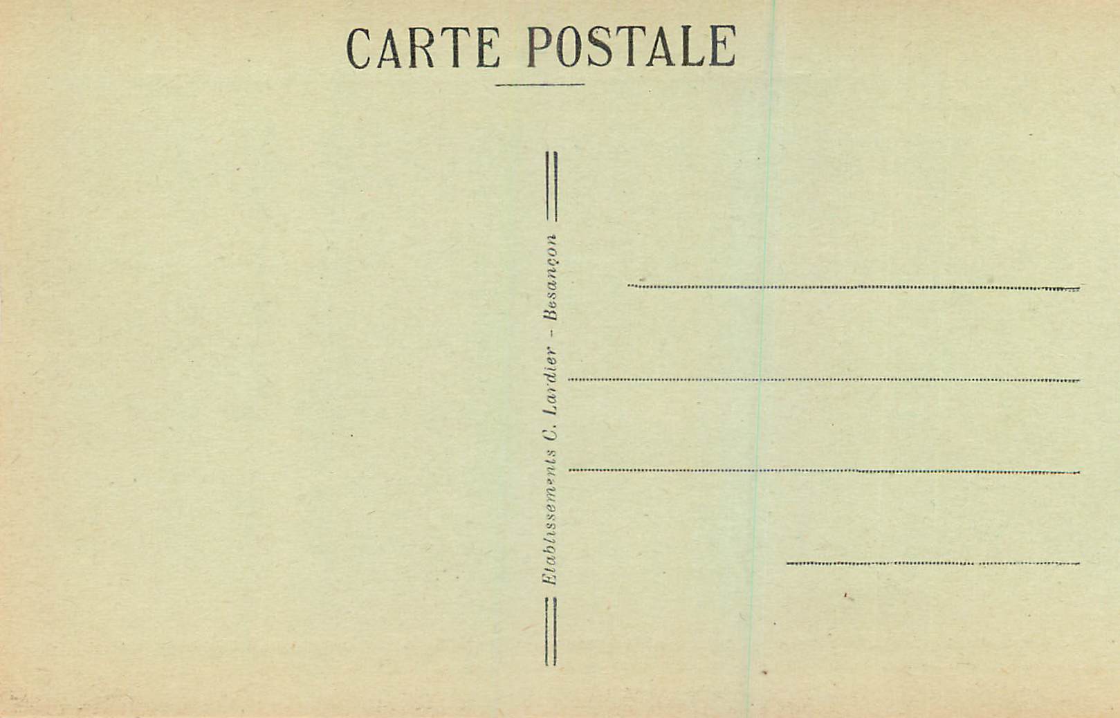 Frontière Franco-Suisse — Bassin du Doubs, 2e Bassin ou Bassin Louis-Philippe — C.L.B. — Reverso