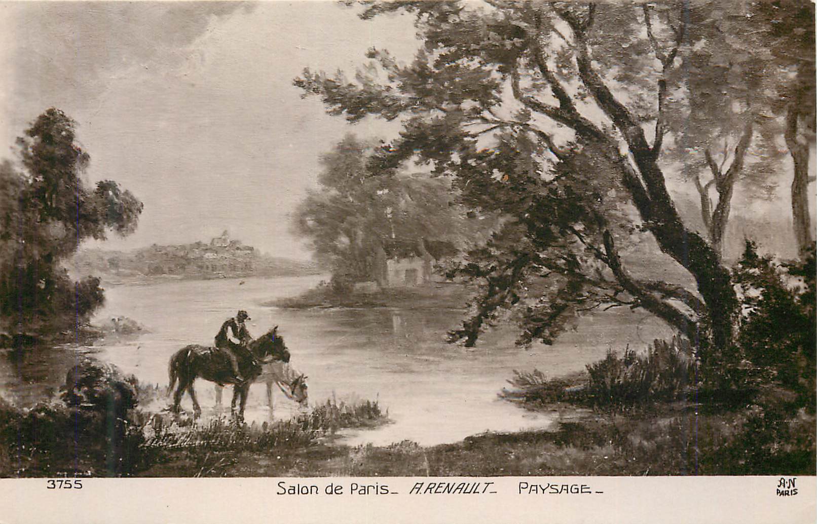 CPA Salon de Paris R Renault Paysage