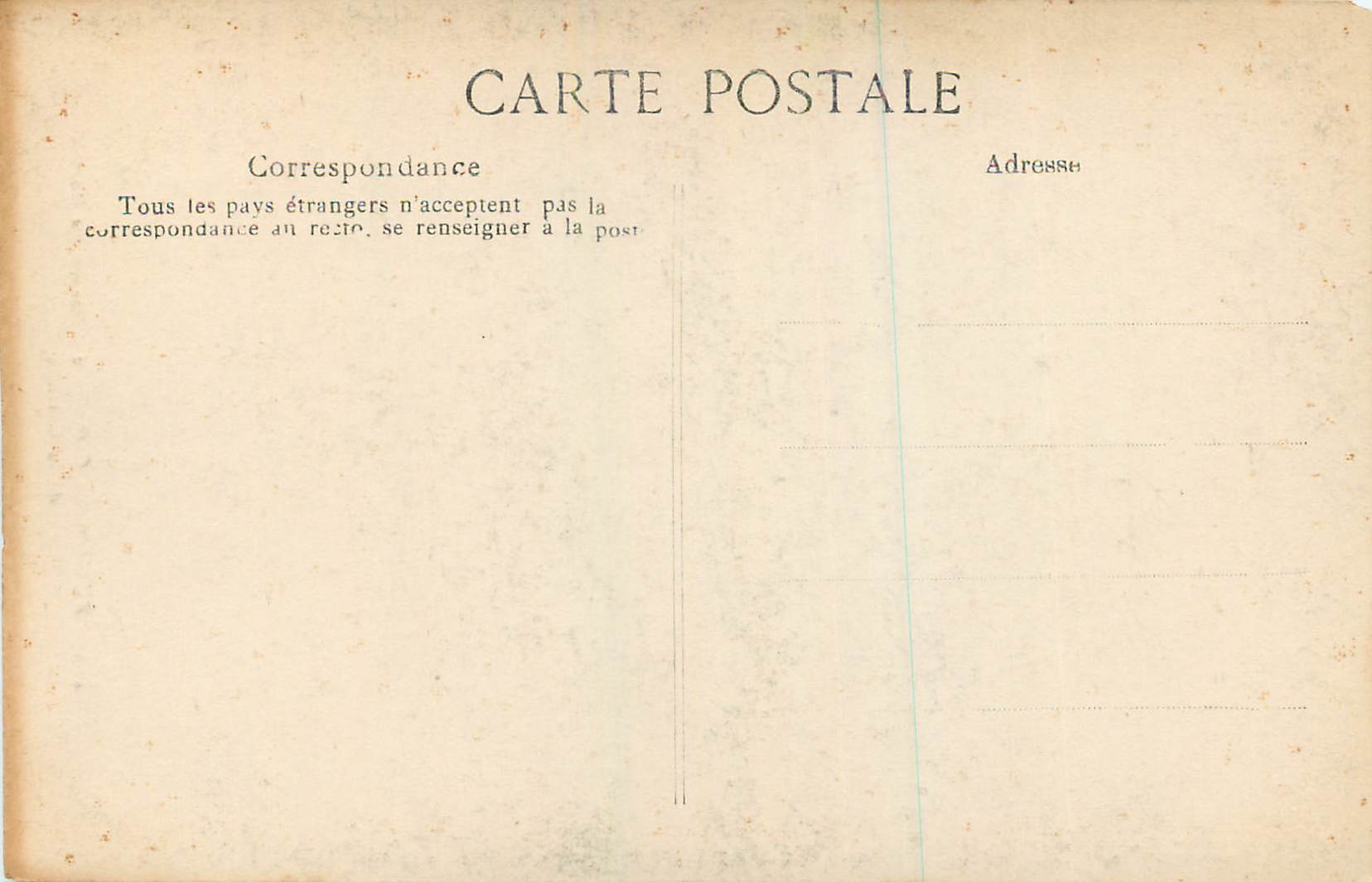 CPA Rouen Cathedrale Rosace du Portail de la Calende — Verso