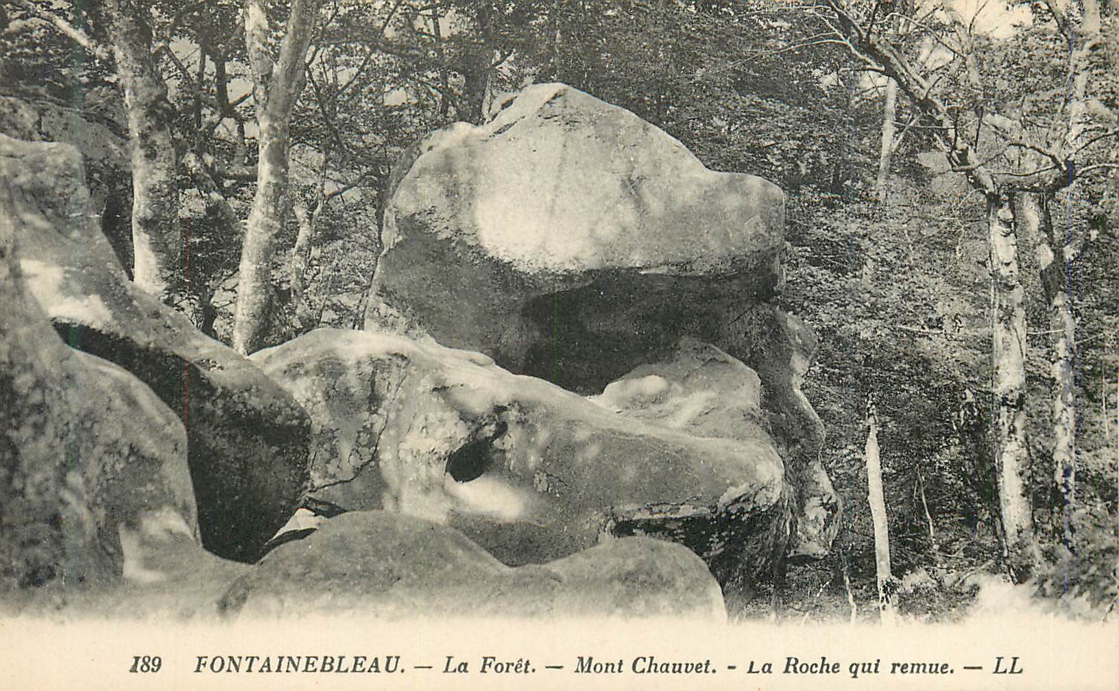 Fontainebleau — El Bosque — Mont Chauvet — La Roche que se mueve — LL