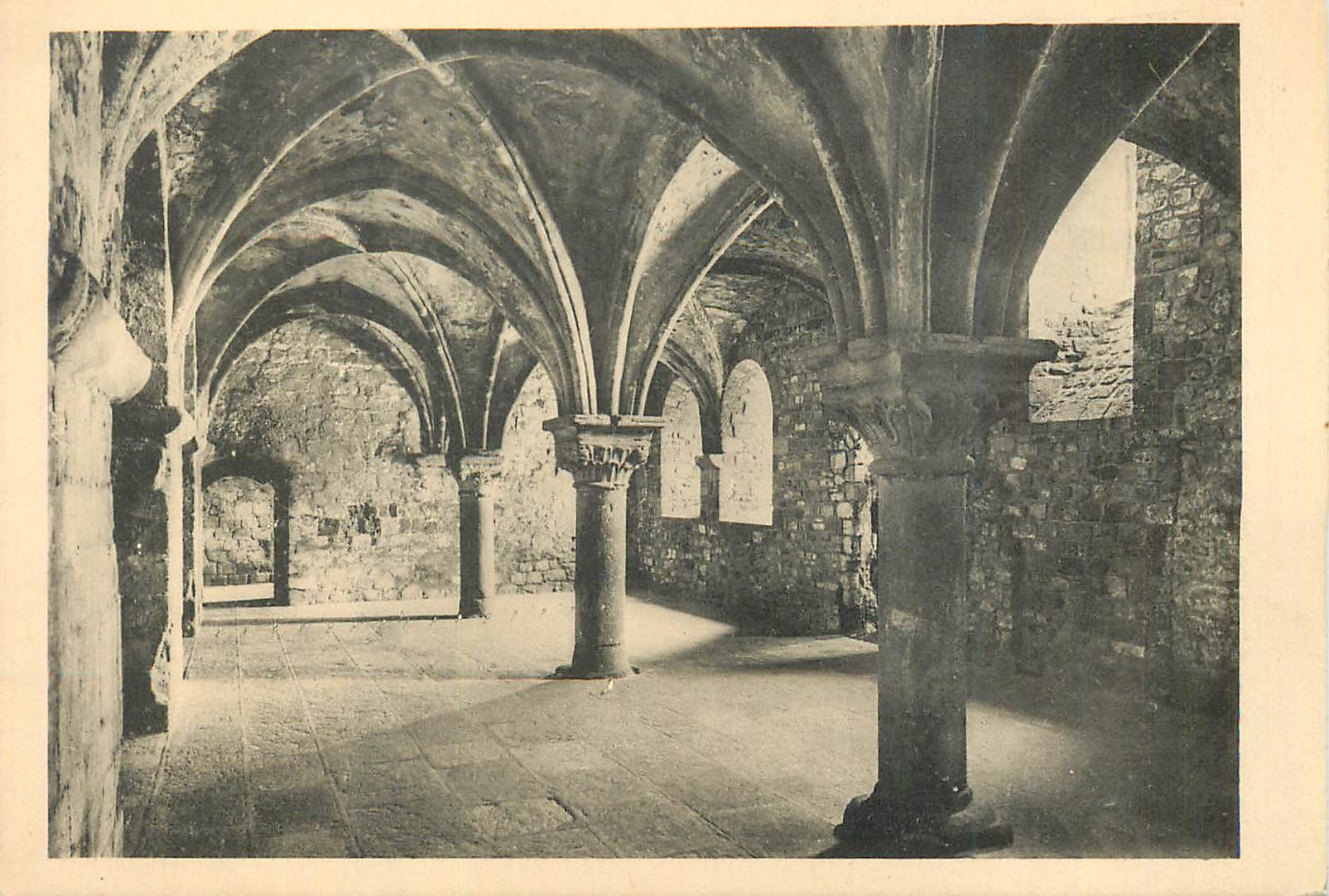 Abbey of Mont Saint-Michel — The Promenoir — Edition des Monuments Historiques