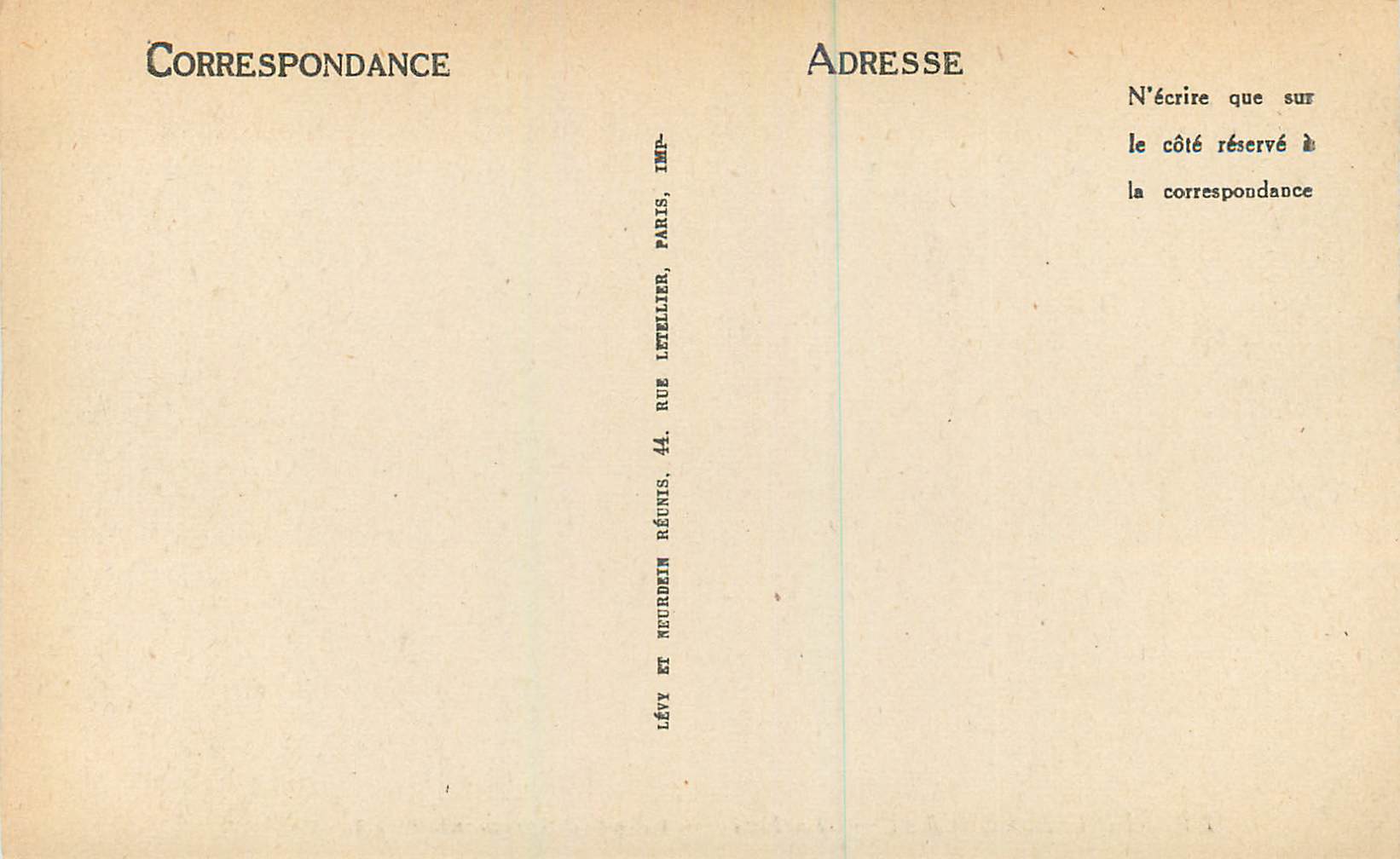 Fontainebleau — La Foresta — Gorges d'Apremont — LL — Verso