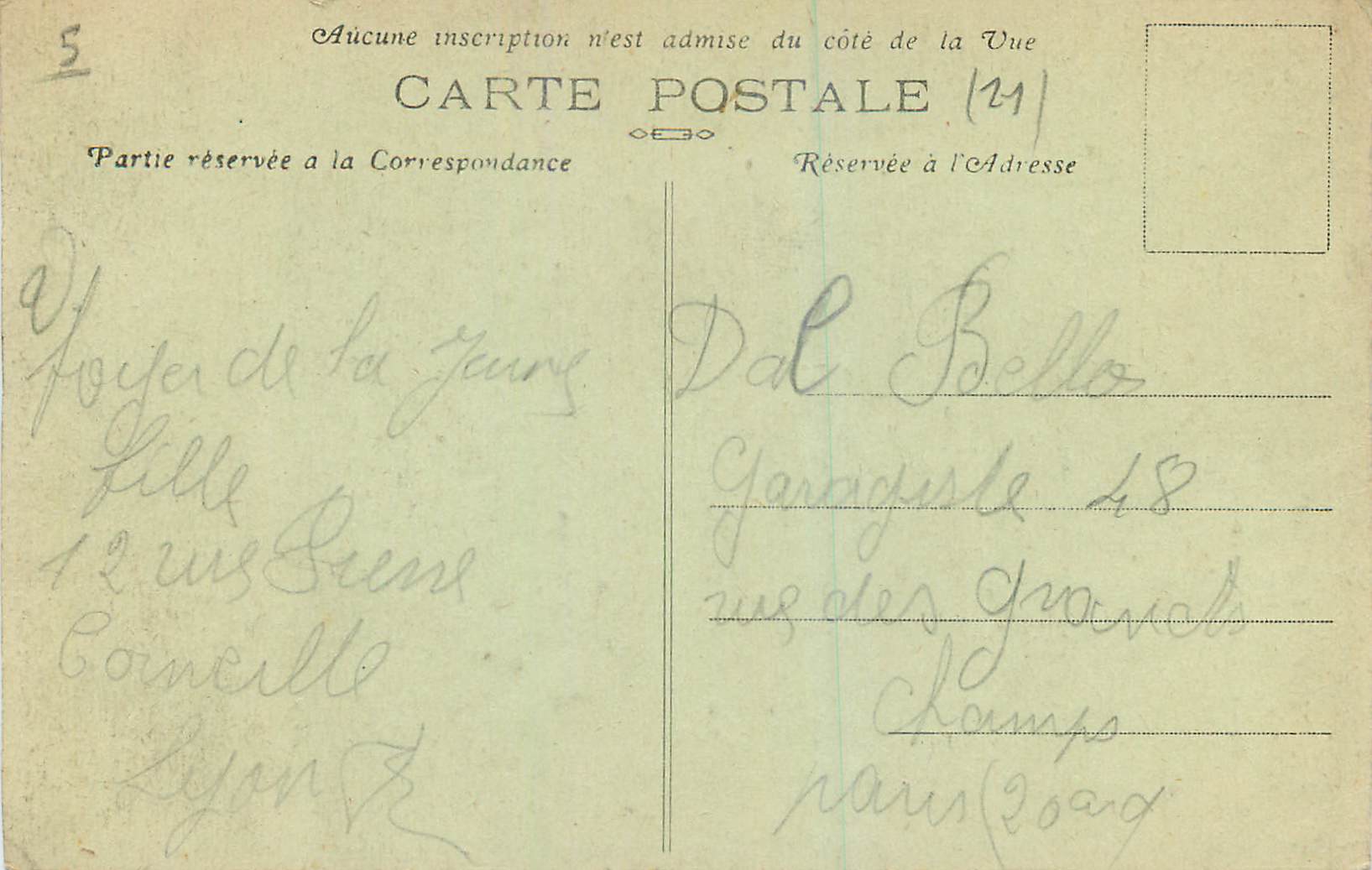 CPA Saulieu Eglise Saint Saturnin le Morvan Illustre — Rückseite