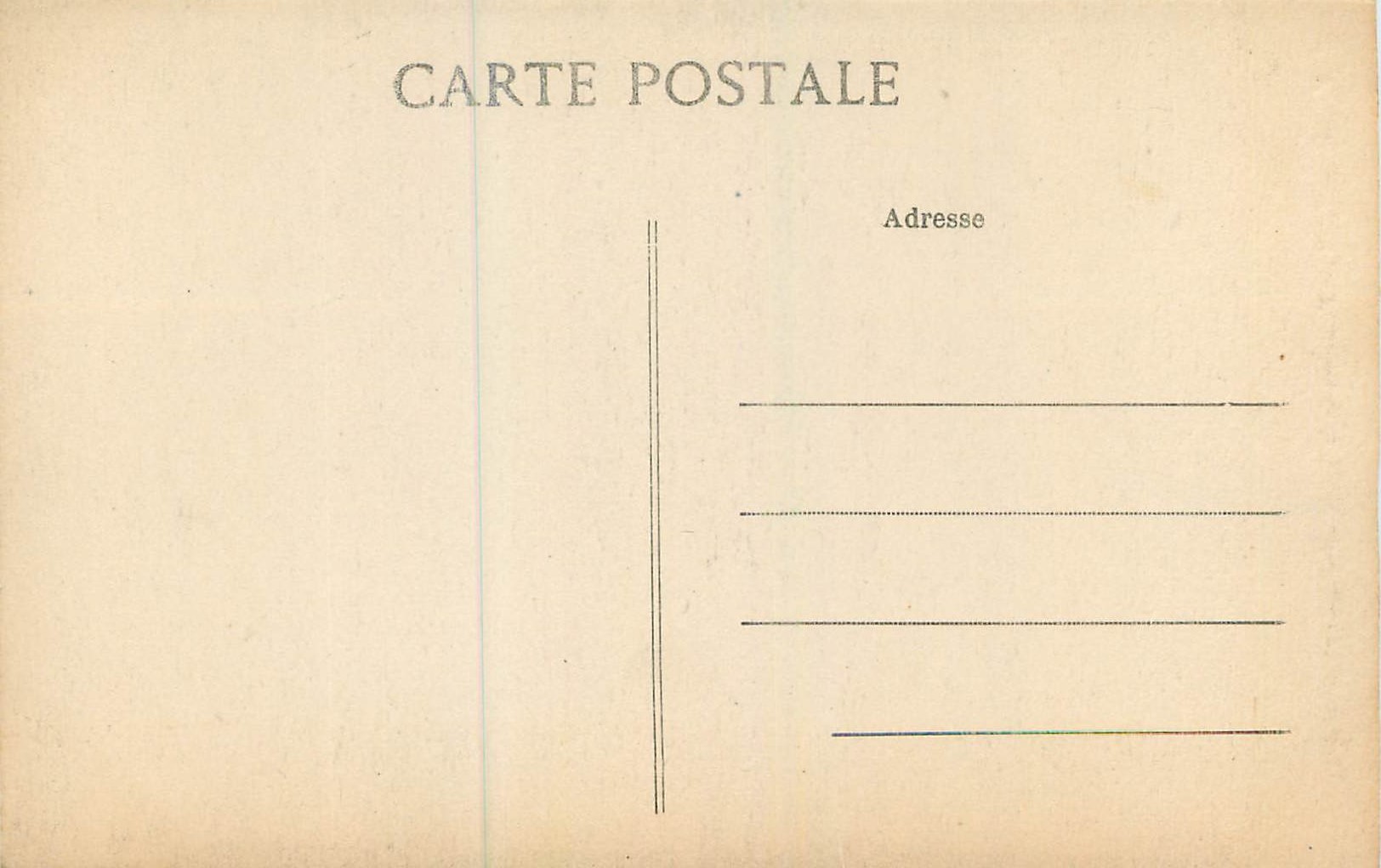 CPA Rouen Fontaine de la Grosse Horloge (XVIIIe siecle) — Verso
