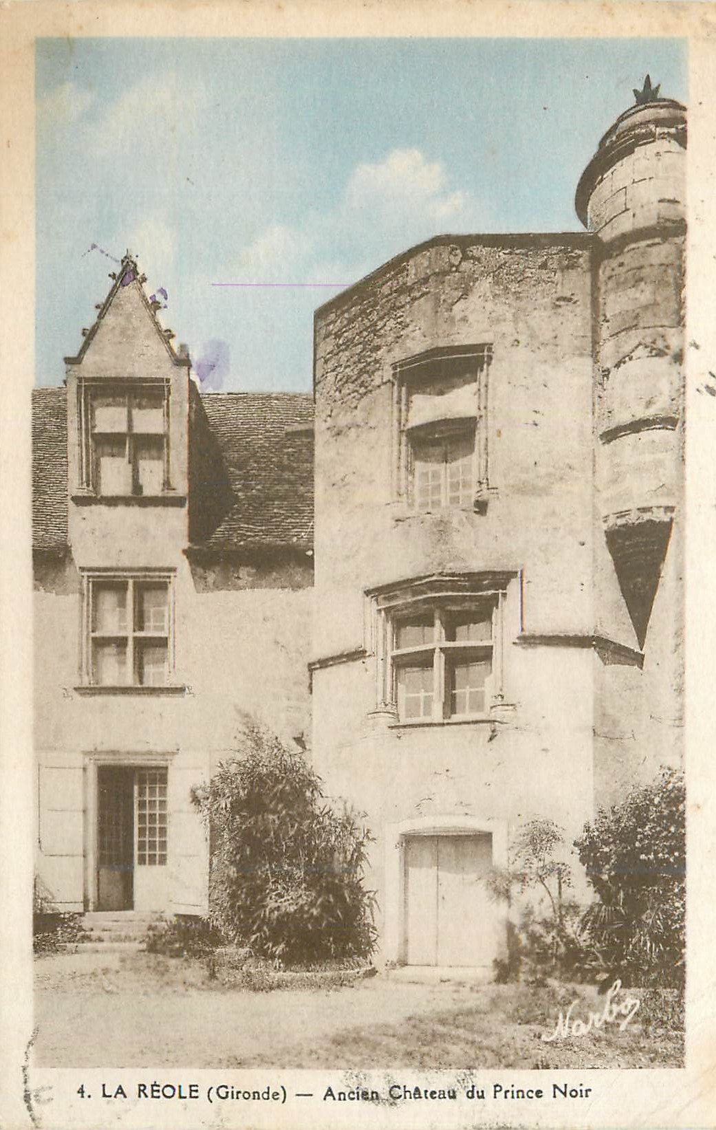 La Réole (Gironde) — Ancien Château du Prince Noir — Éditions Narbo