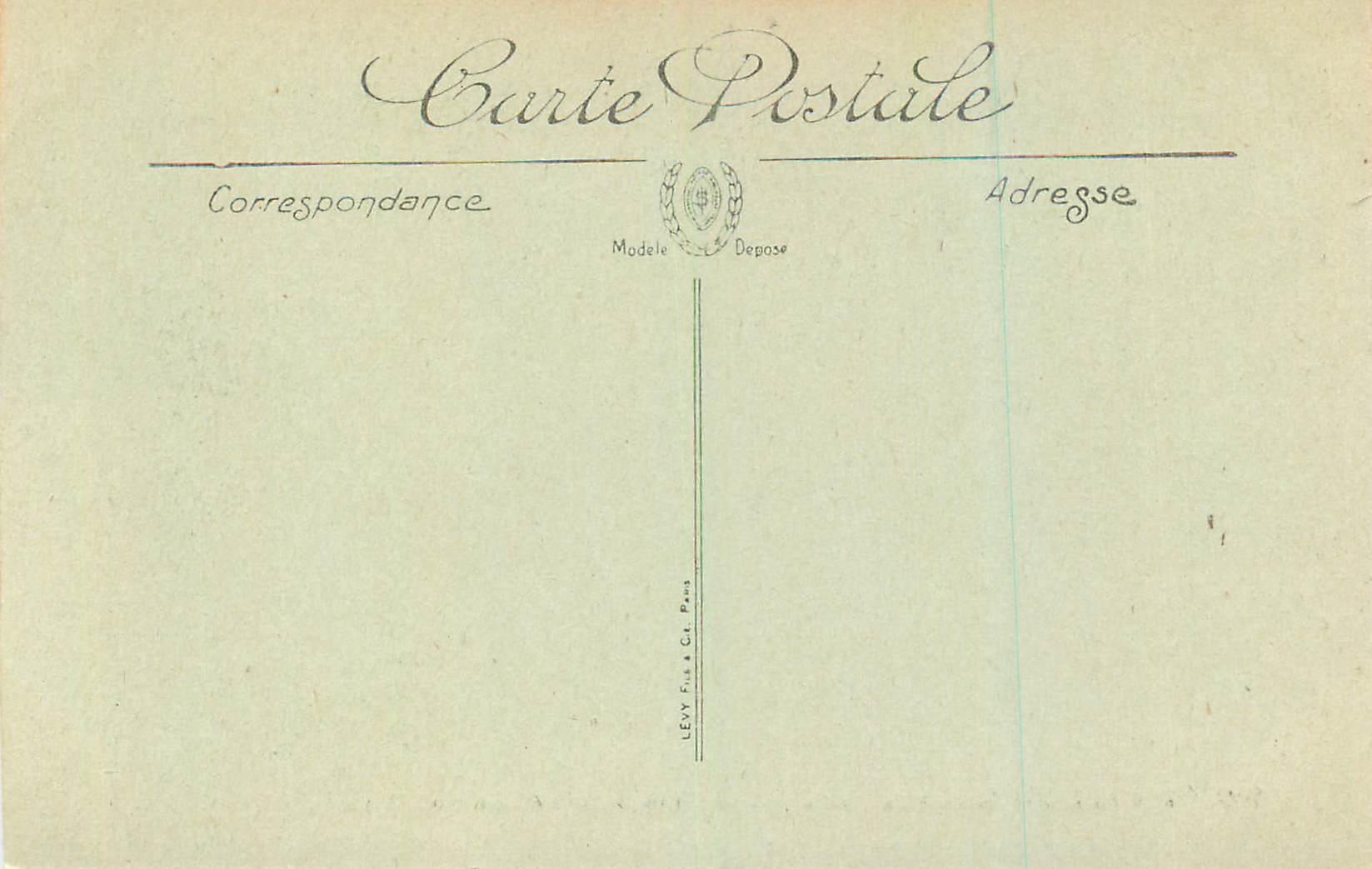 CPA Lourdes Sommet du Pic du Jer l'Observatoire et la Croix — Verso