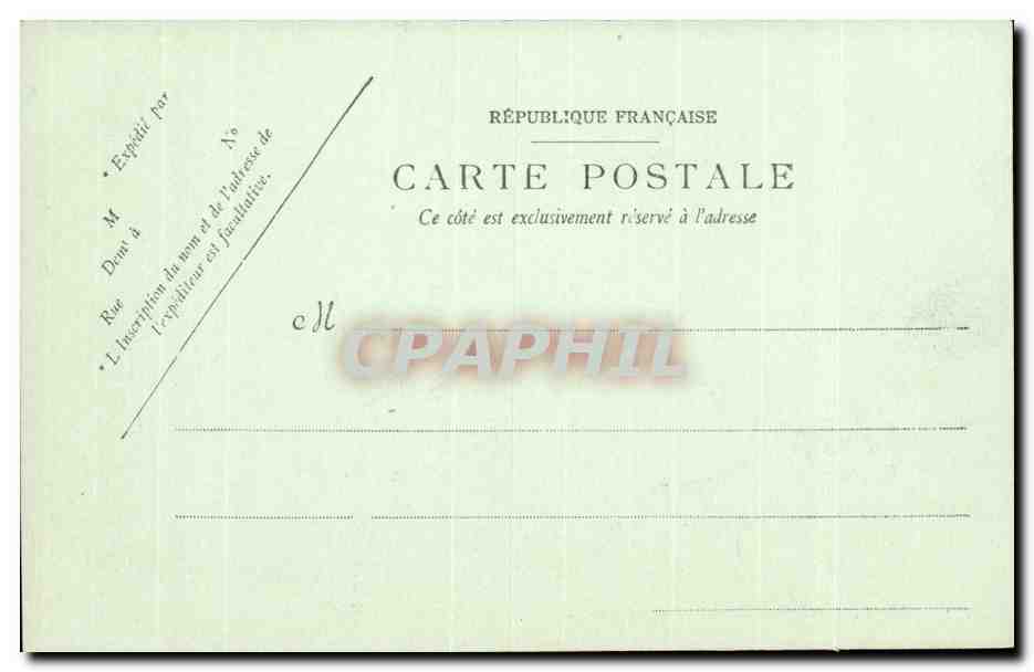Nice - Le Mont Boron et le Chateau - CPA  — Rückseite