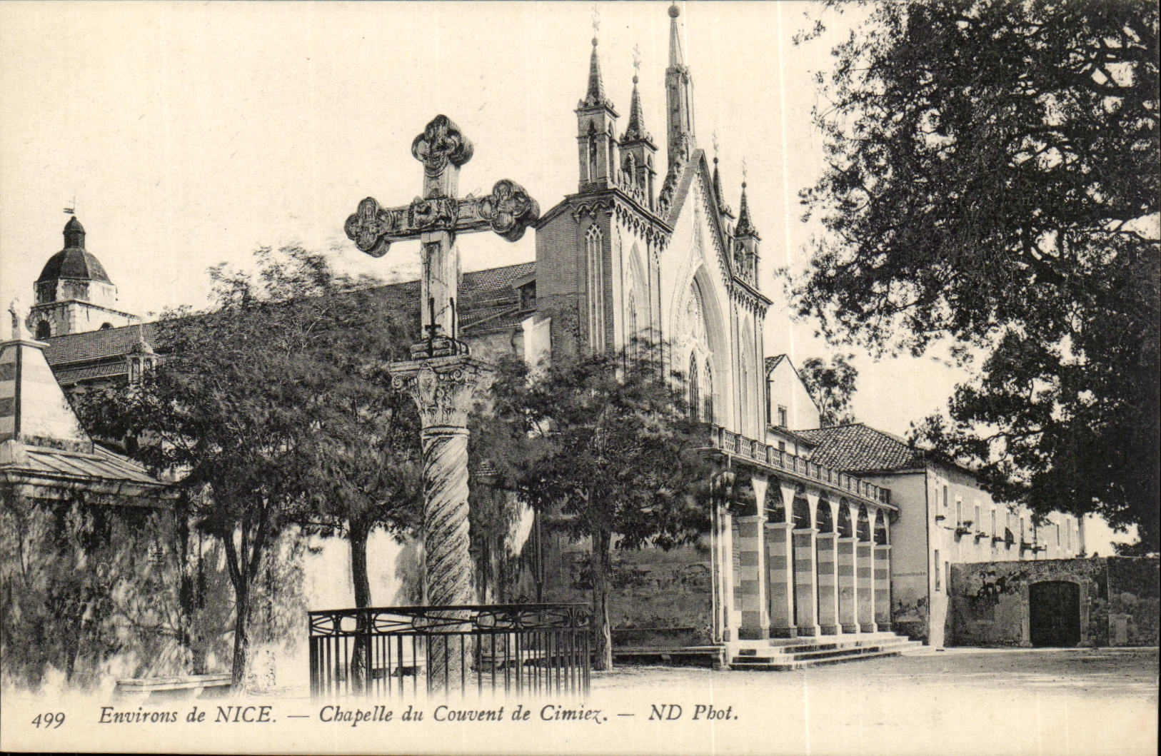 Environs de Nice - Chapelle de Couvent de Cimiez - CPA 