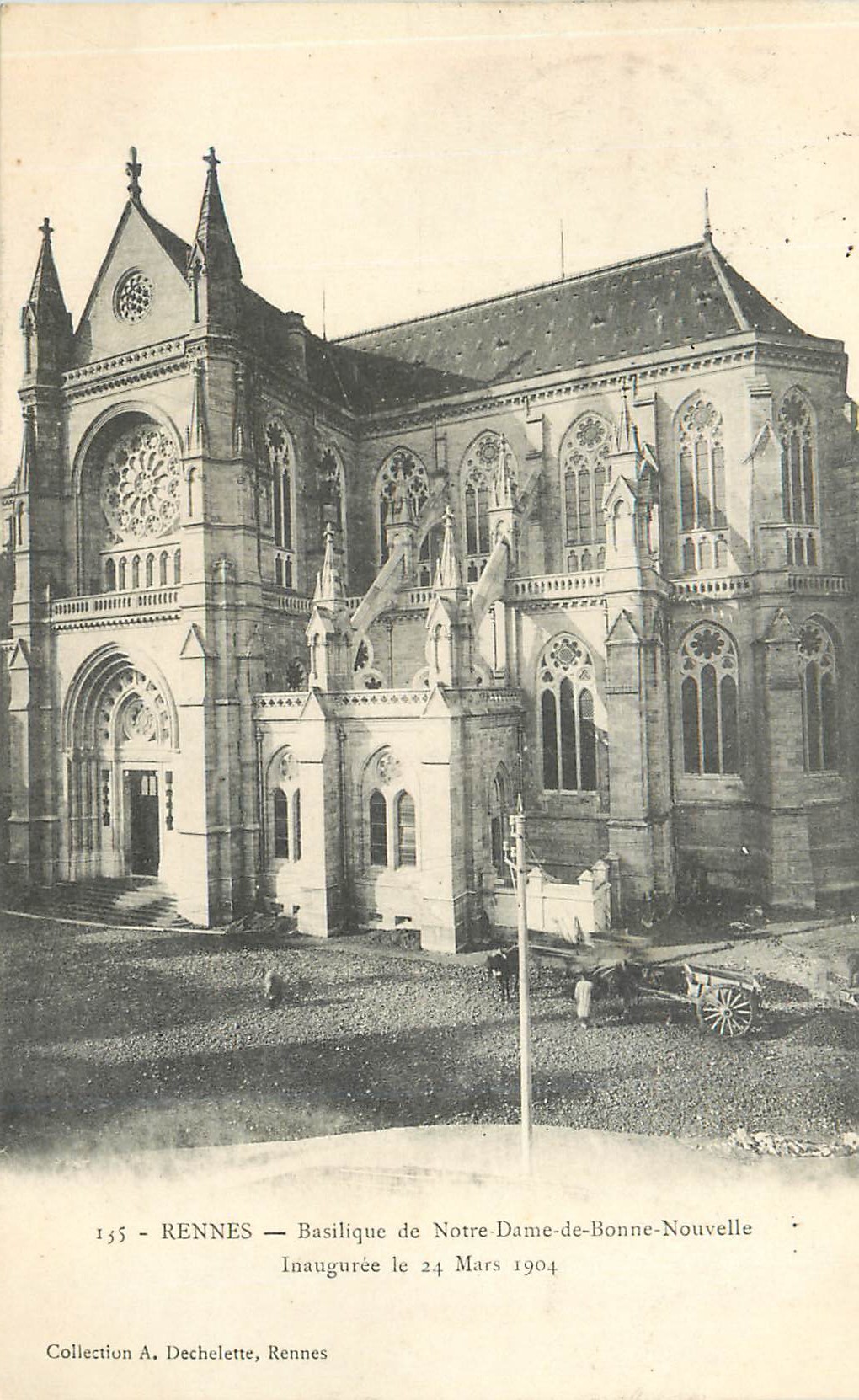 Rennes — Basilique de Notre-Dame-de-Bonne-Nouvelle — Collection A. Dechelette