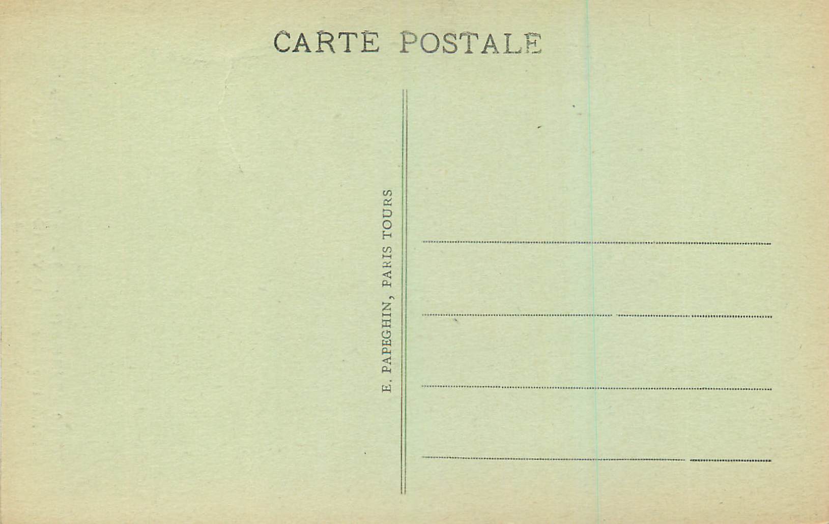 CPA 150 tours(i et l) cloitre de la psalette sommet de l escalier(xv et xvi siecles) a p — Rückseite