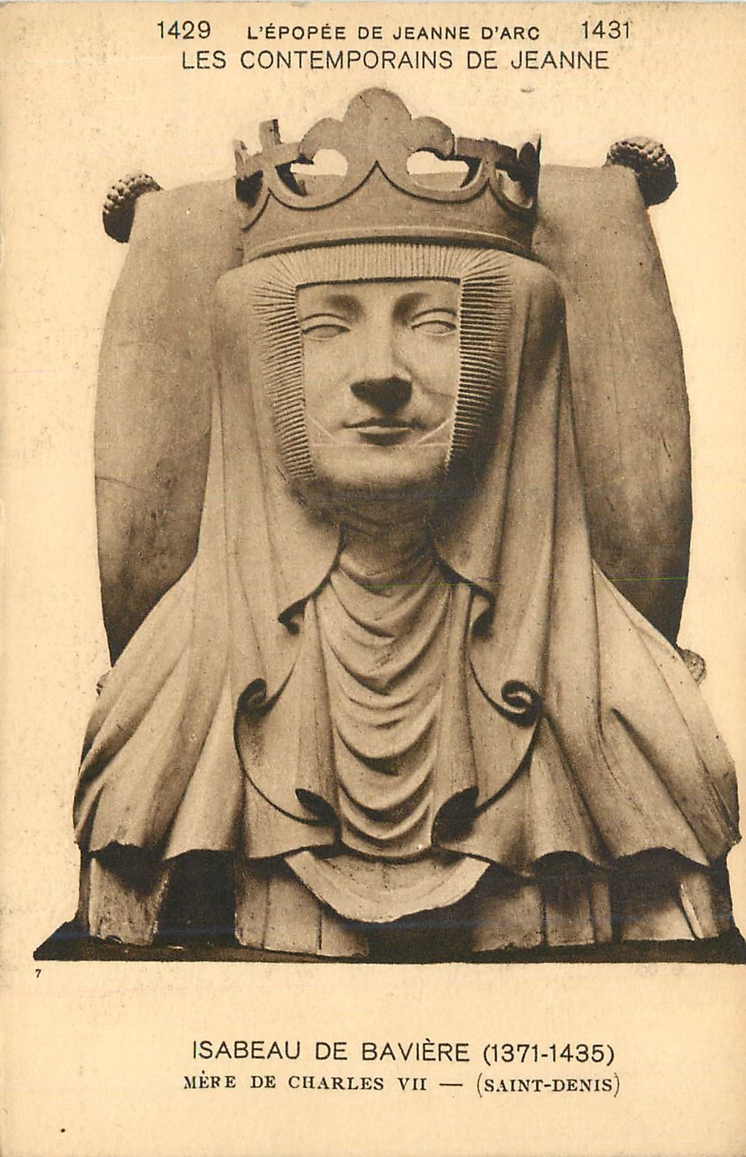 Isabeau de Bavière — Mère de Charles VII — Saint-Denis