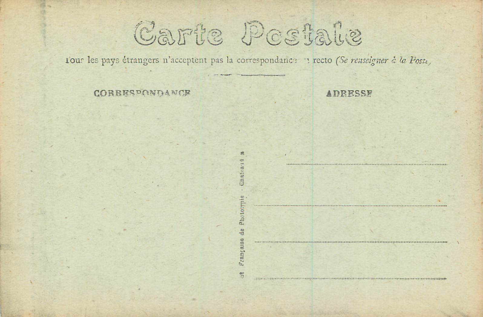 CPA Le mans maison de la reine berengere — Rückseite