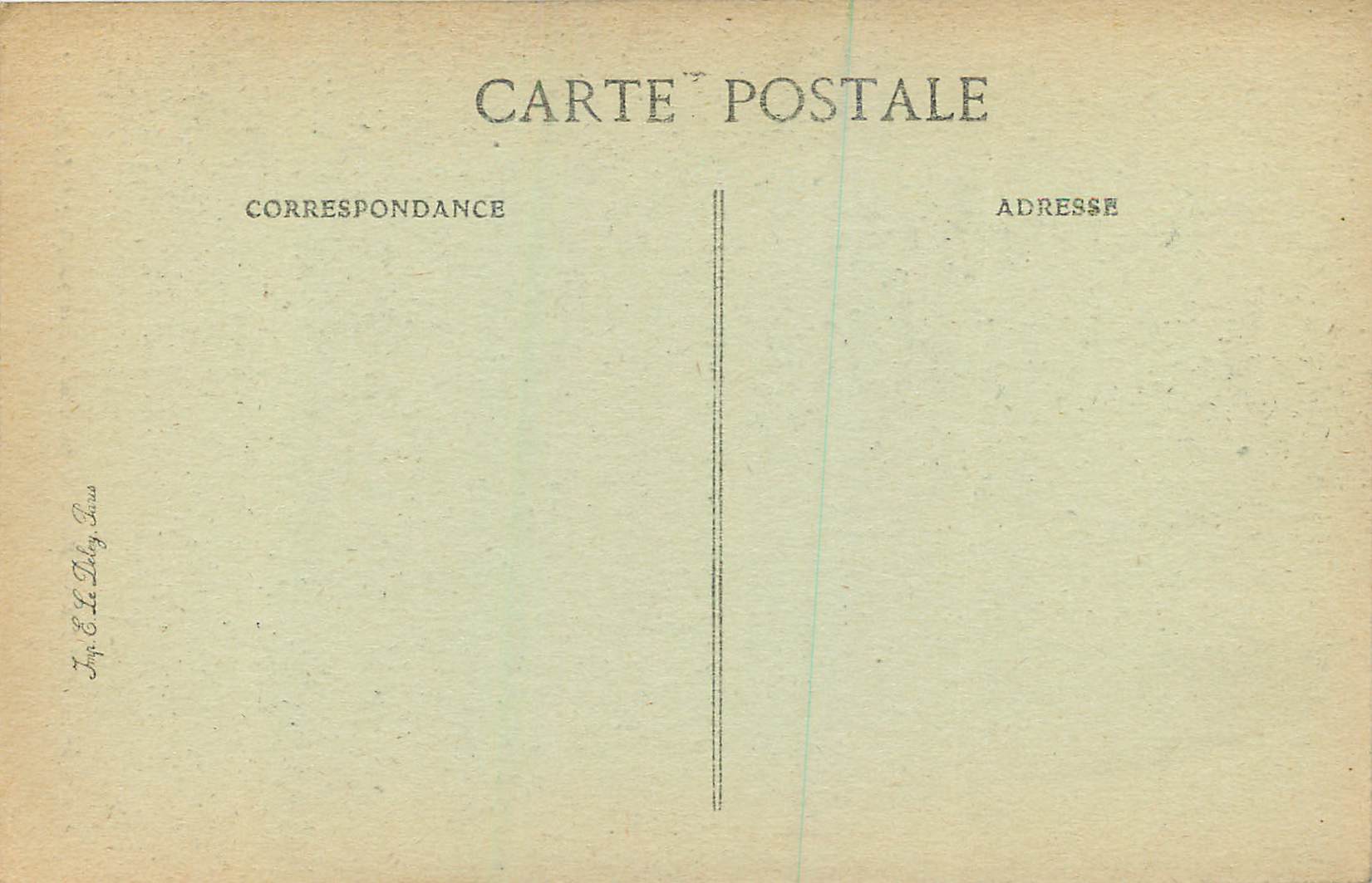 CPA 140 marseille fontaine cantini le rhone — Rückseite