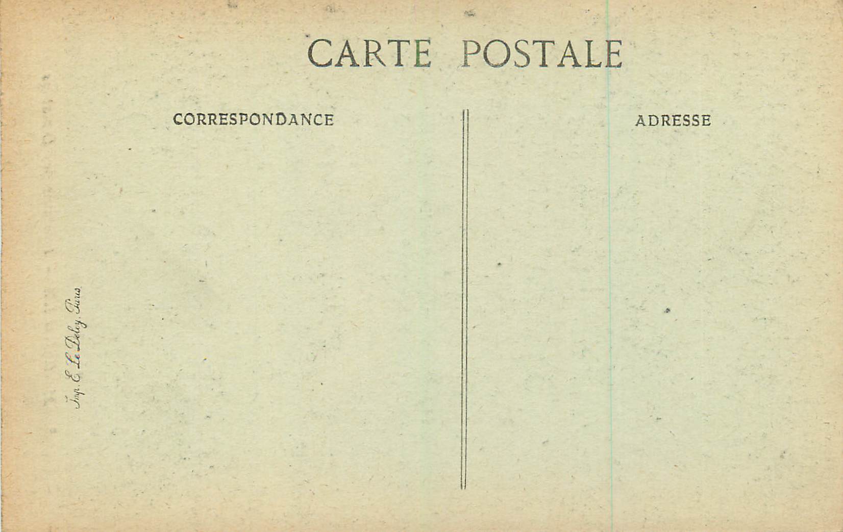 CPA 195 marseille fontaine des danaides — Rückseite