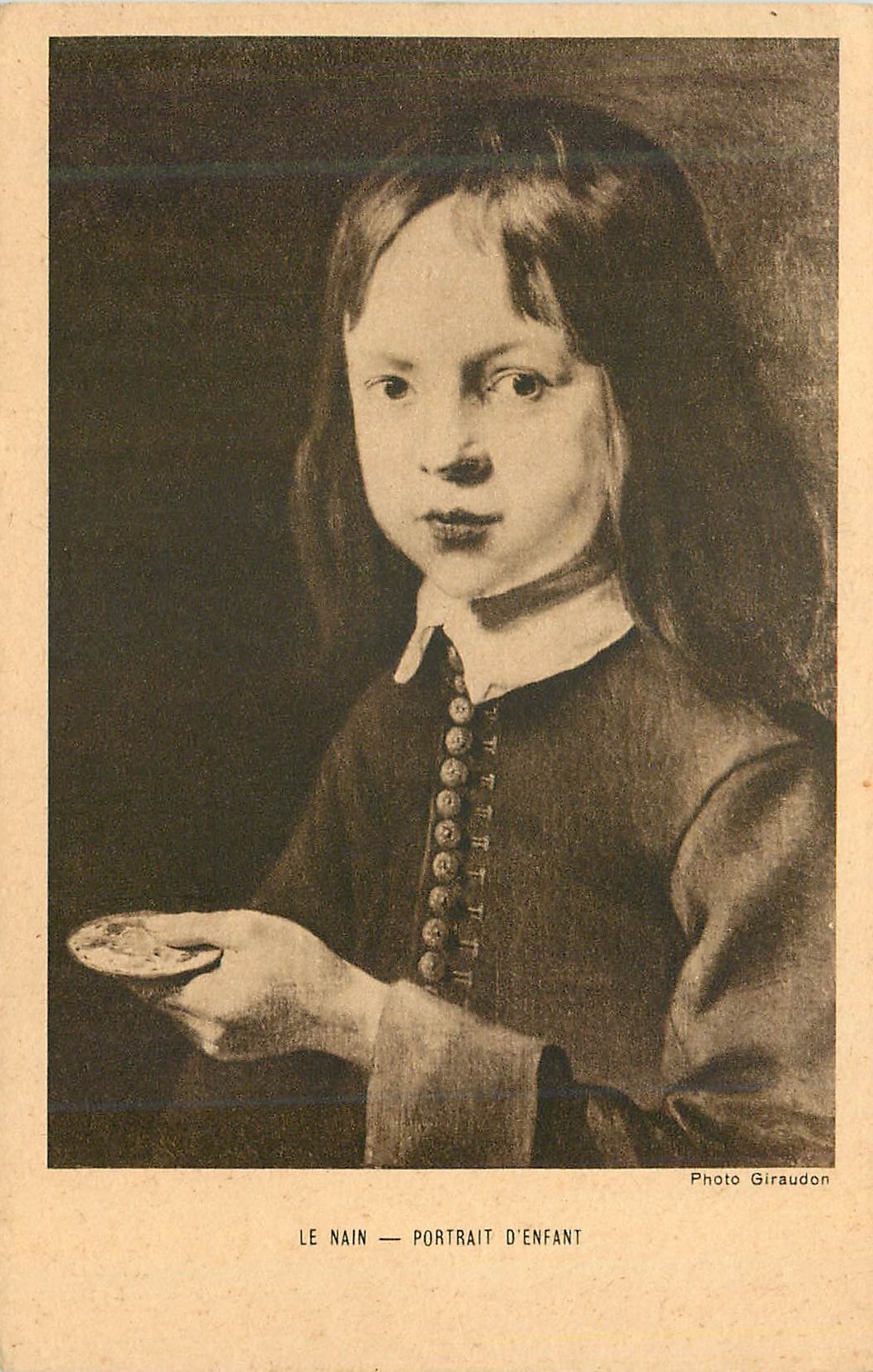 CPA Le nain portrait d enfant