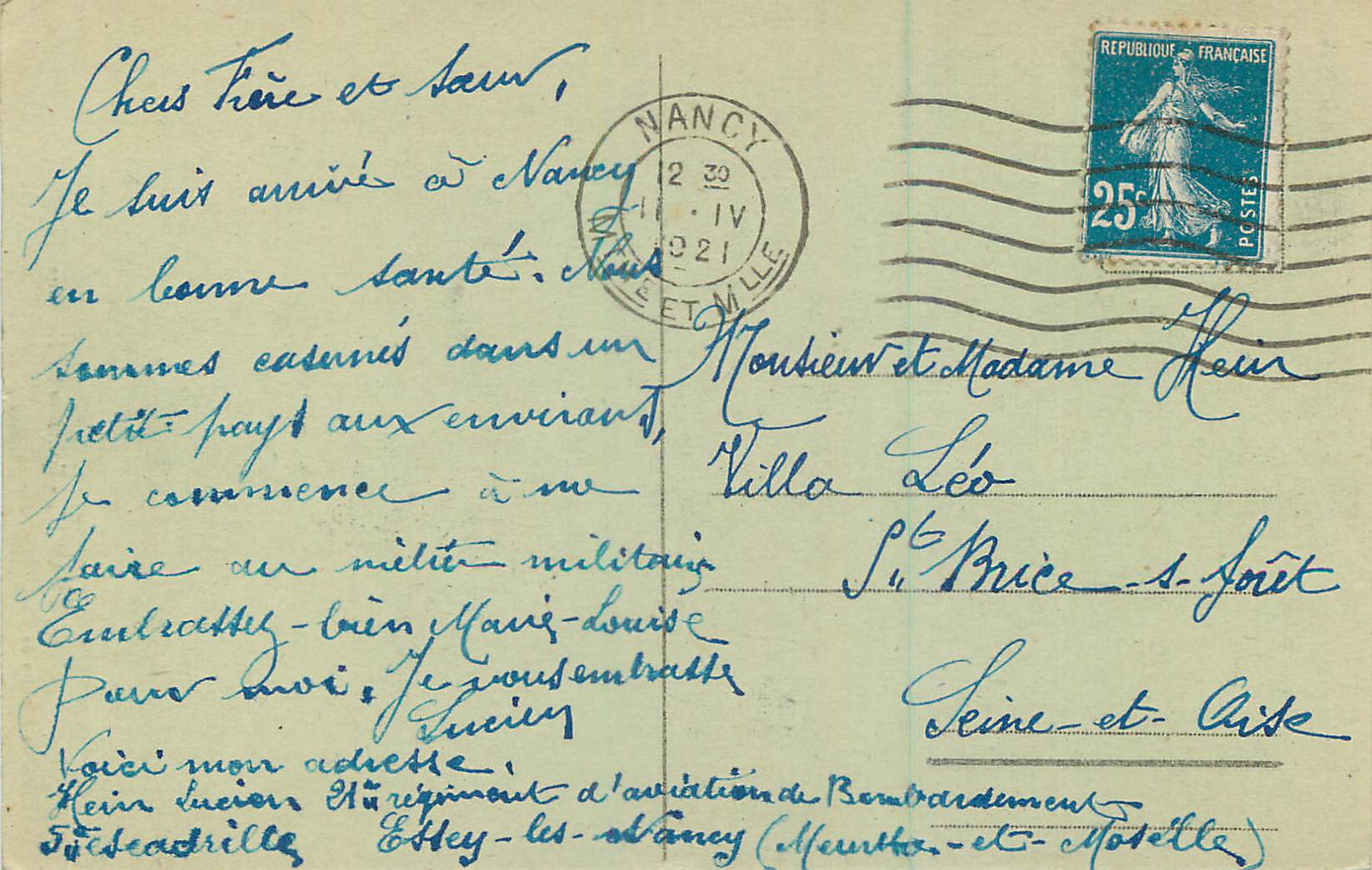 CPA 26 nancy fontaine de neptune — Verso
