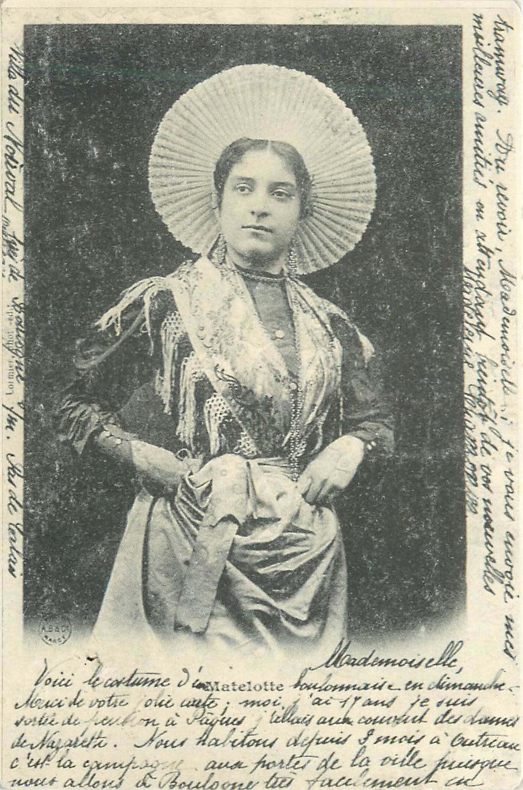 Boulogne-sur-Mer — matelote en costume traditionnel — Édito-Service S.A.