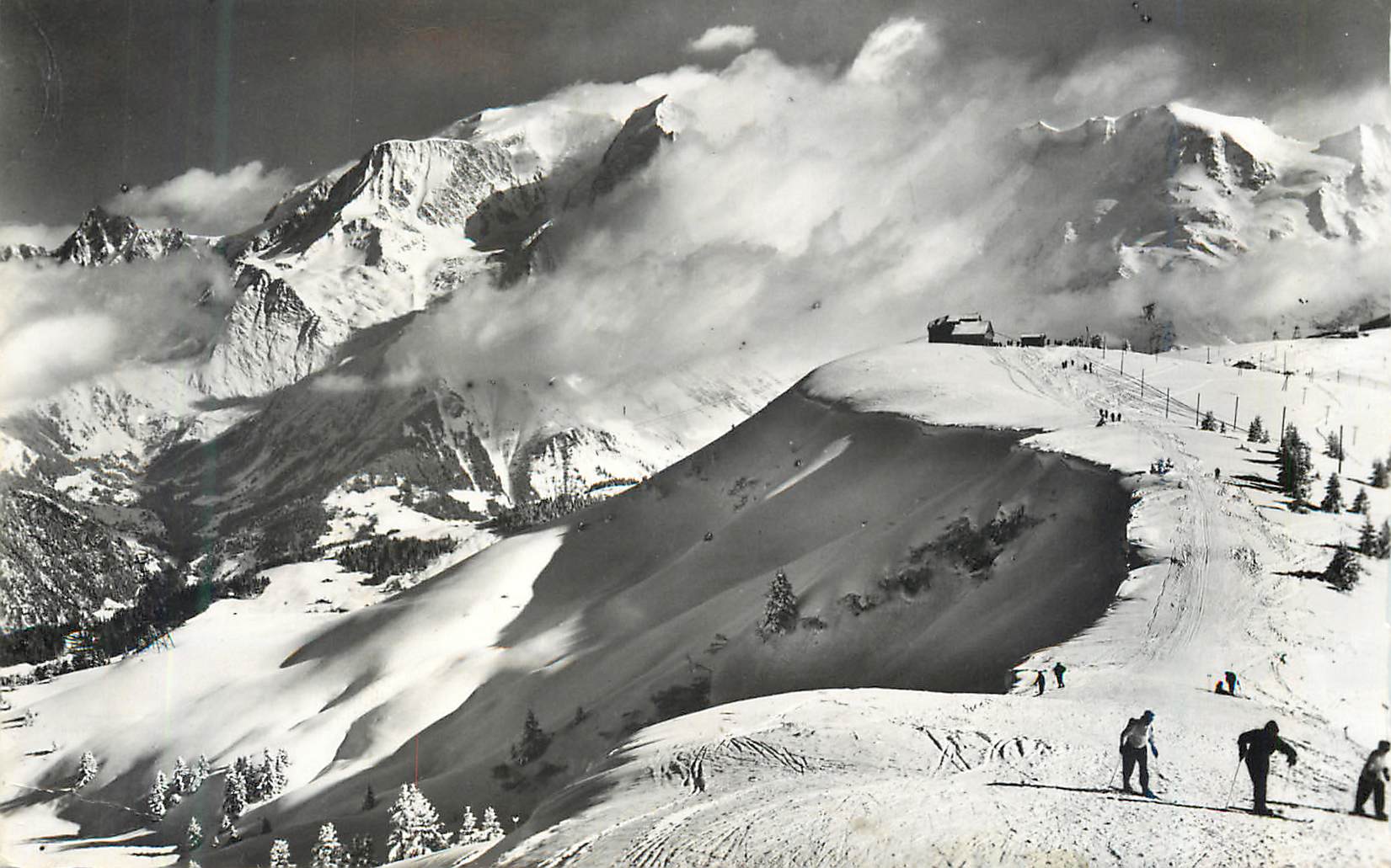 Tempête sur le MONT-BLANC — 1298 — Éditions G. ROSSOT-MIGNOD — Annecy