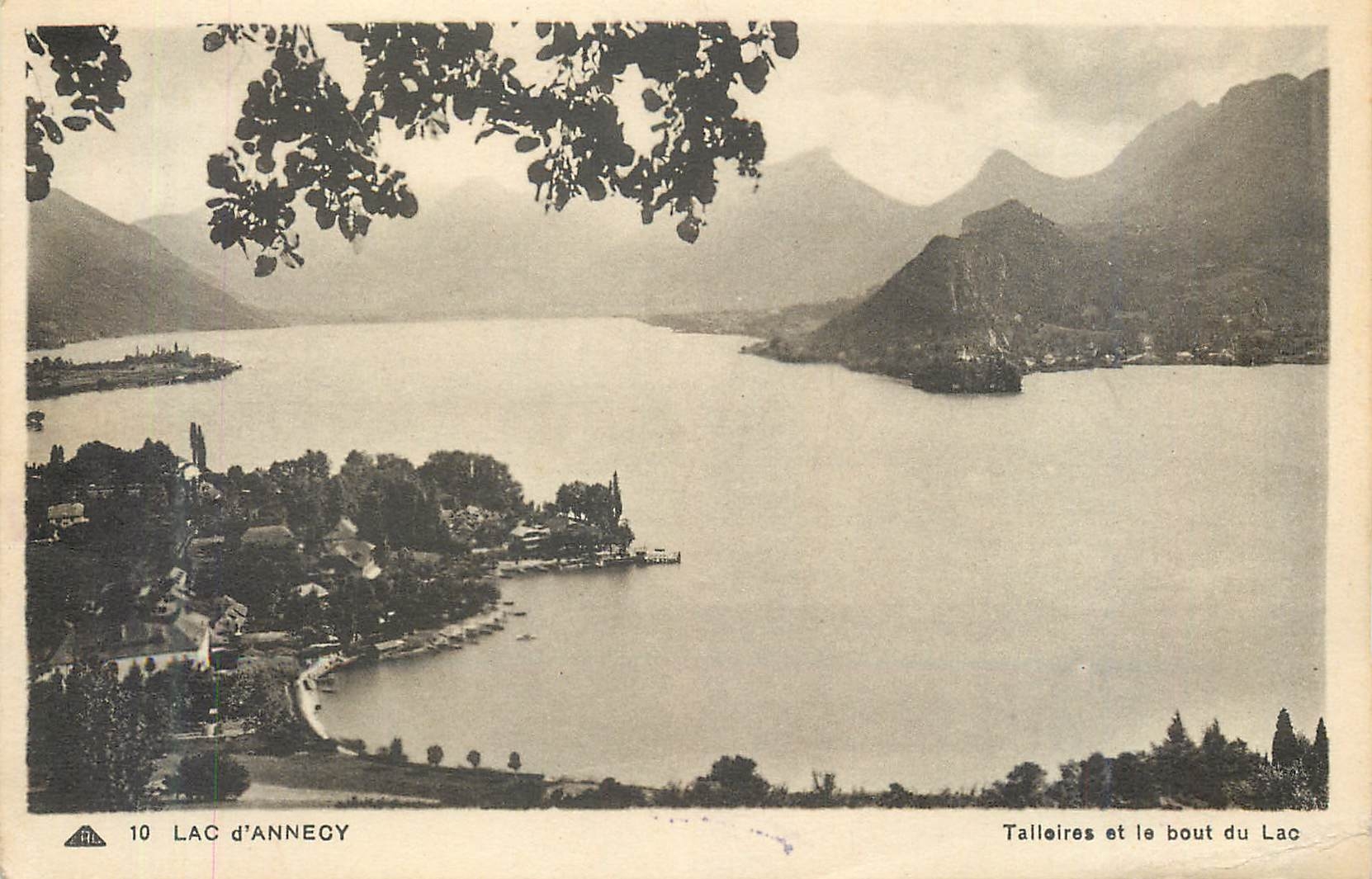 Lac d'Annecy — Talleoires et le bout du lac — CIP des Arts