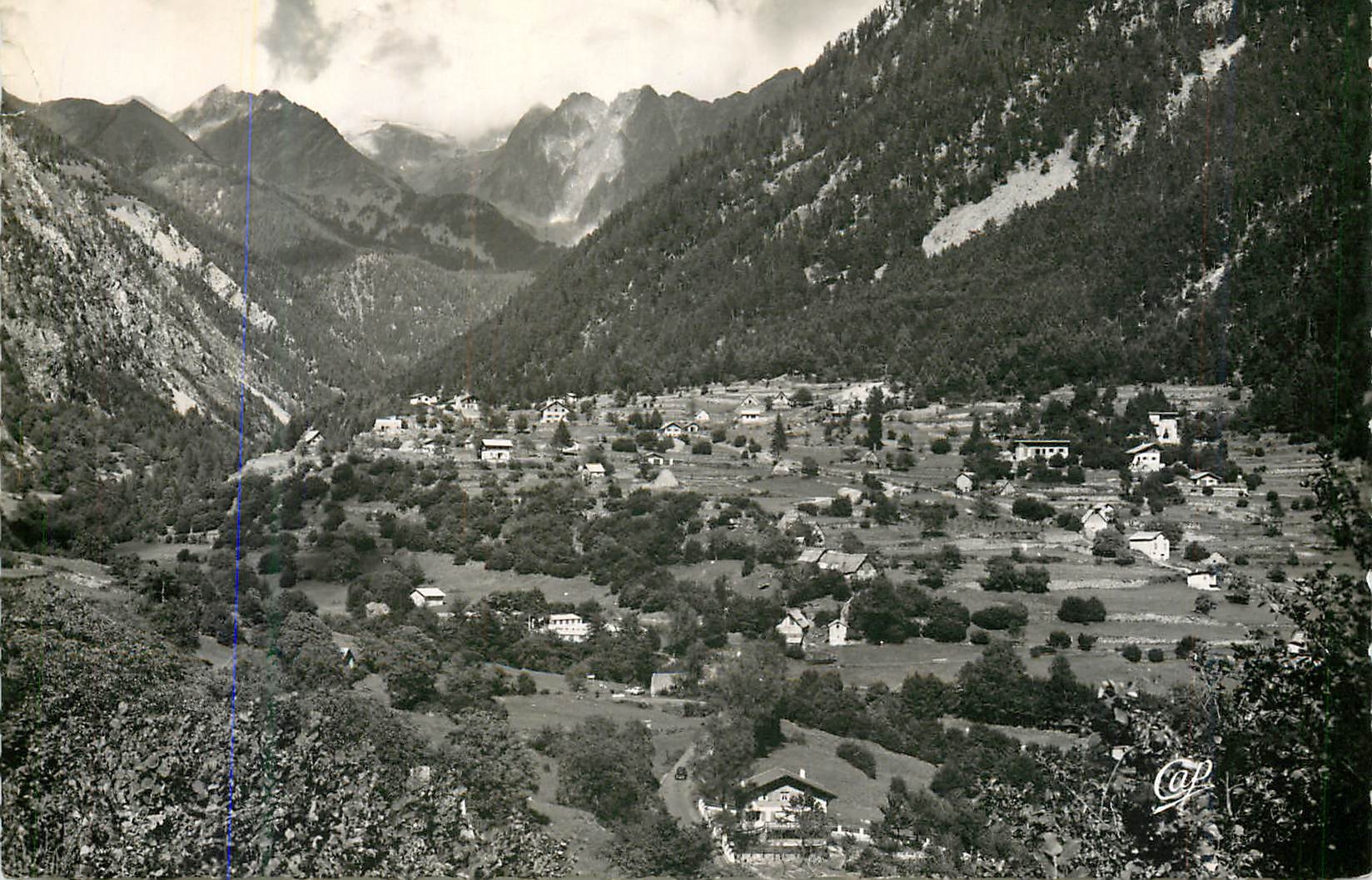 CPM 729 saint martin vesubie (a m) alt 1000 m le selos et la vallee du boreon