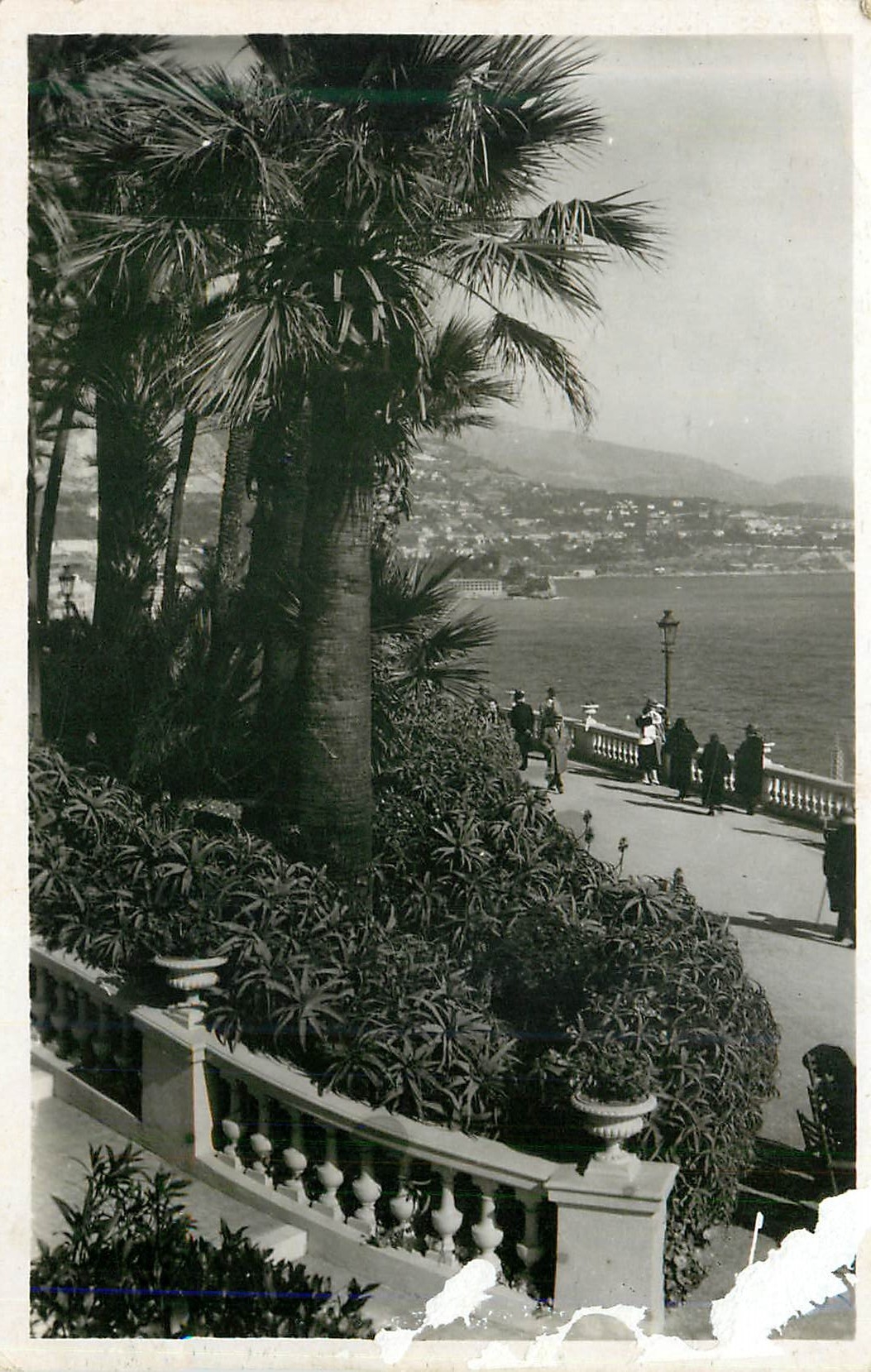 Côte d'Azur — Vue de la Terrasse du Casino — Éditions d'Art 'YVON' Monte-Carlo