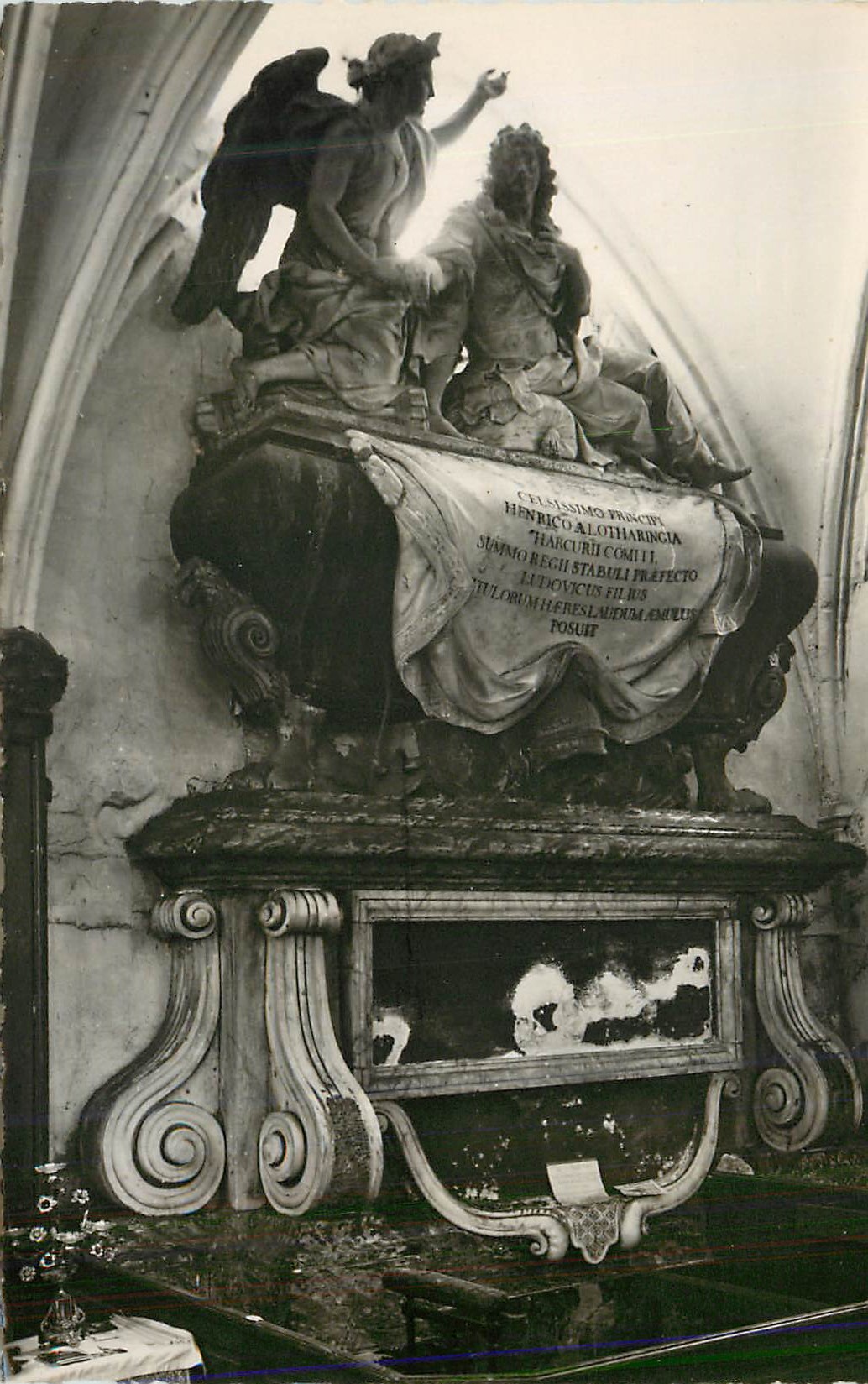 Tombeau d'Henri de Lorraine — Asnières-sur-Oise — éditeur Lapie, Paris