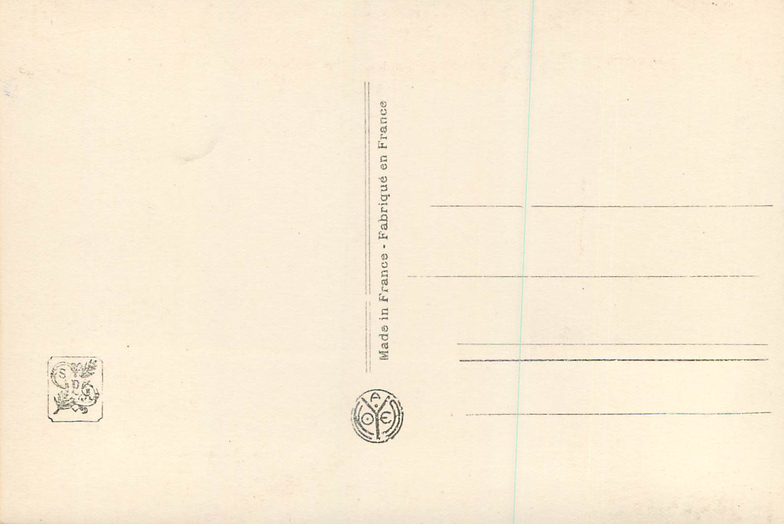 CPA Salon de paris geo capgras le nid — Verso