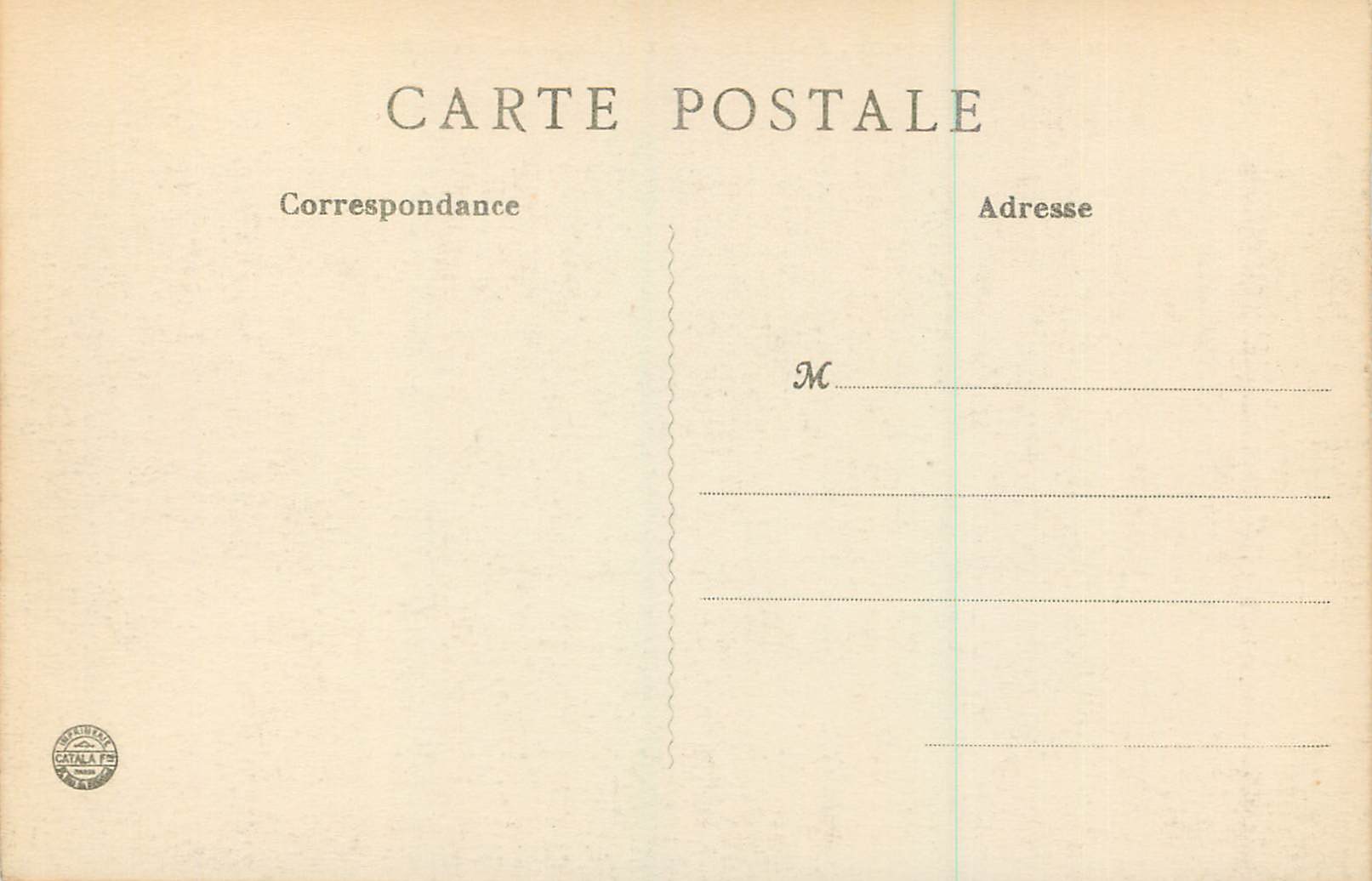 CPA 161 lyon gare de perrache hotel terminus et hospice debrousse — Verso