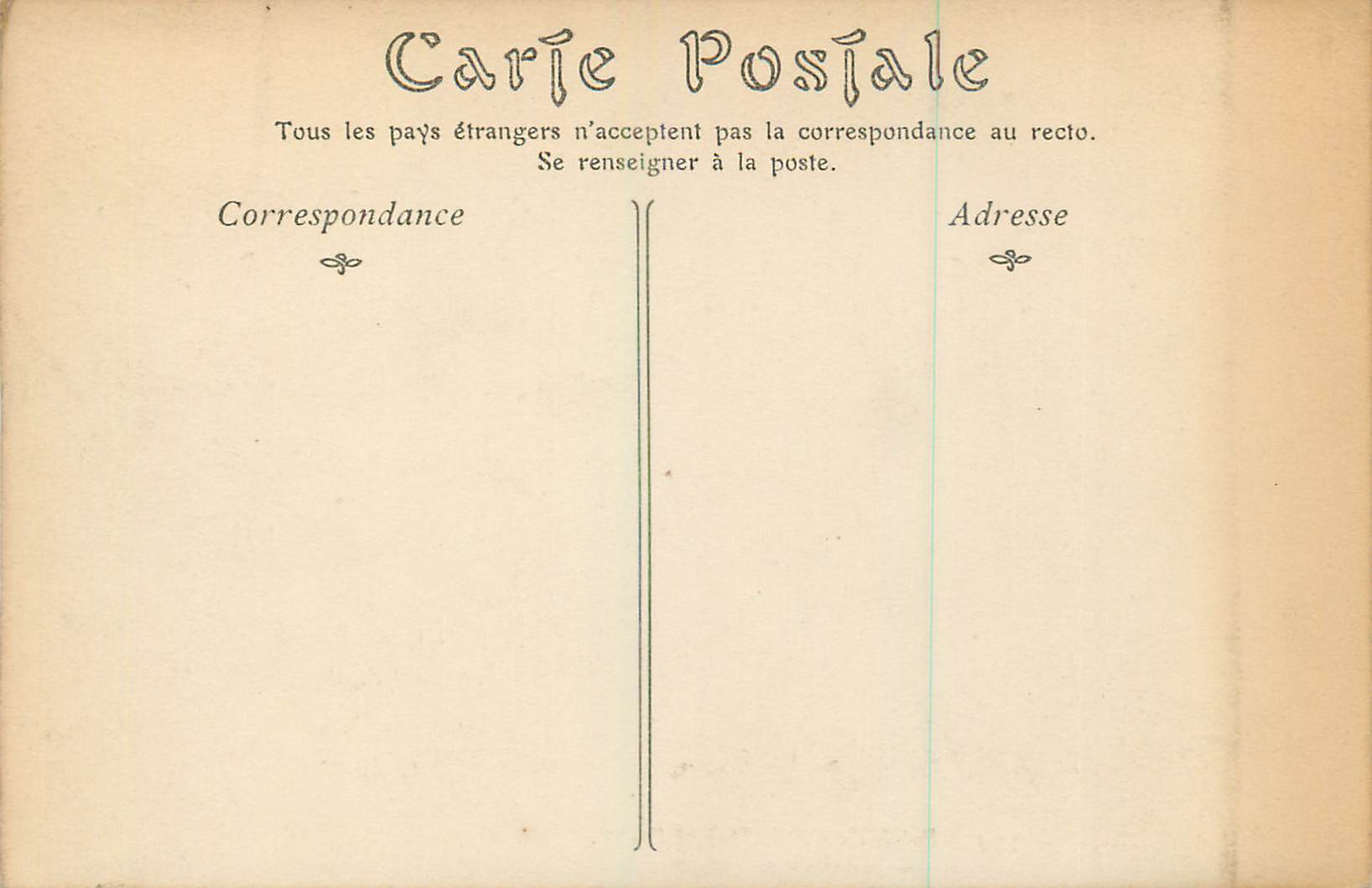 CPA 34 palais du grand trianon la salle a manger — Verso